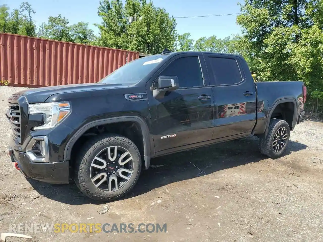 1 Photograph of a damaged car 3GTP9EEL3MG448898 GMC SIERRA 2021