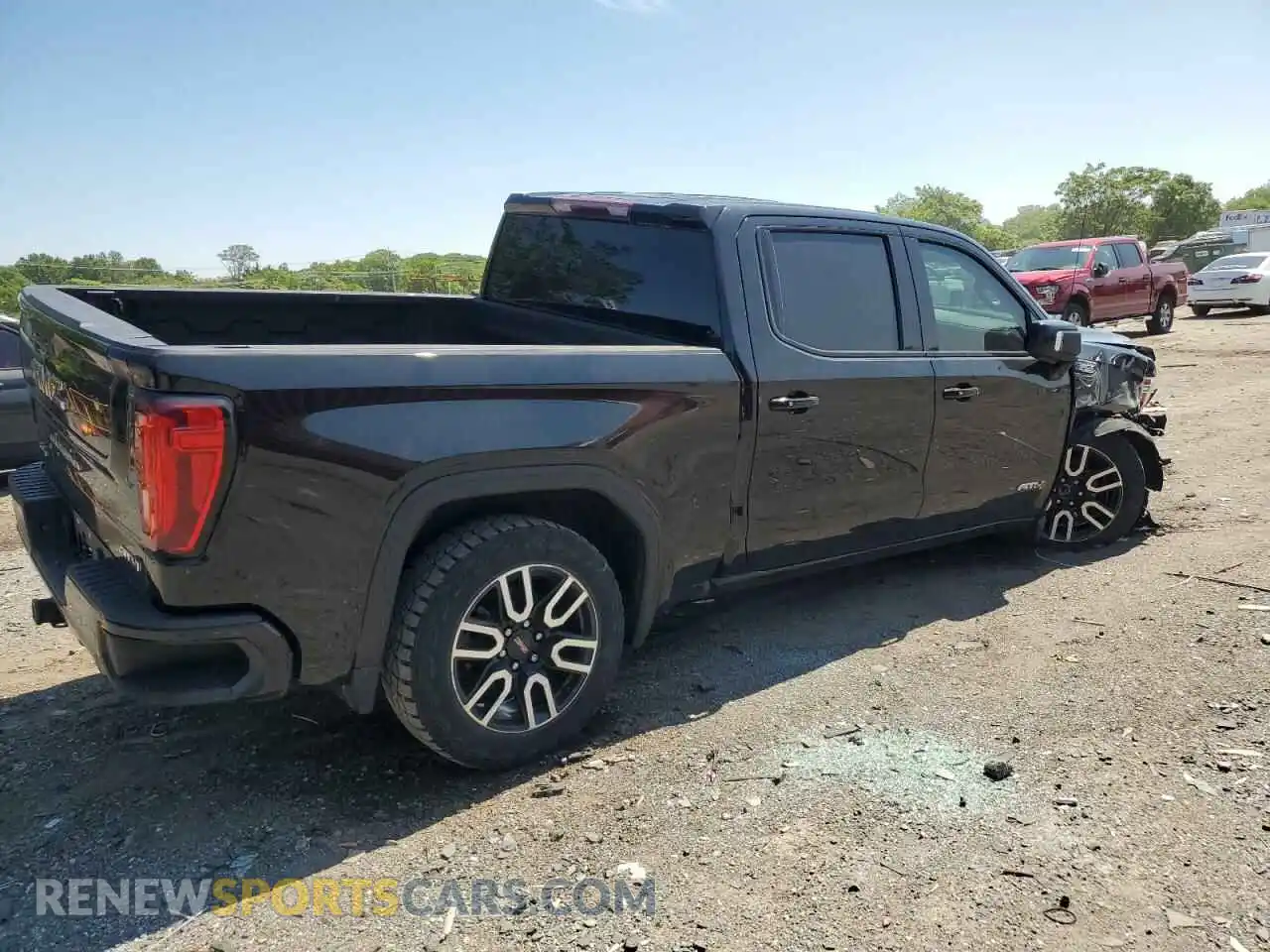 3 Photograph of a damaged car 3GTP9EEL3MG448898 GMC SIERRA 2021
