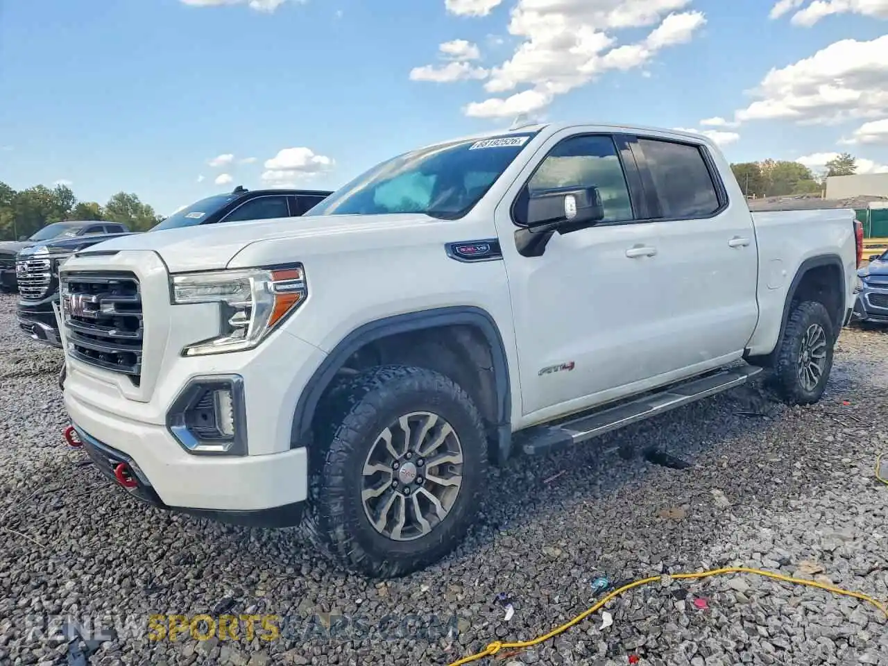 1 Photograph of a damaged car 3GTP9EEL4MG281841 GMC SIERRA 2021