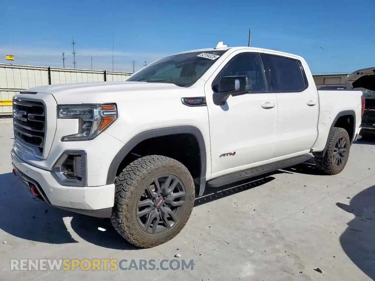 1 Photograph of a damaged car 3GTP9EEL5MG186091 GMC SIERRA 2021