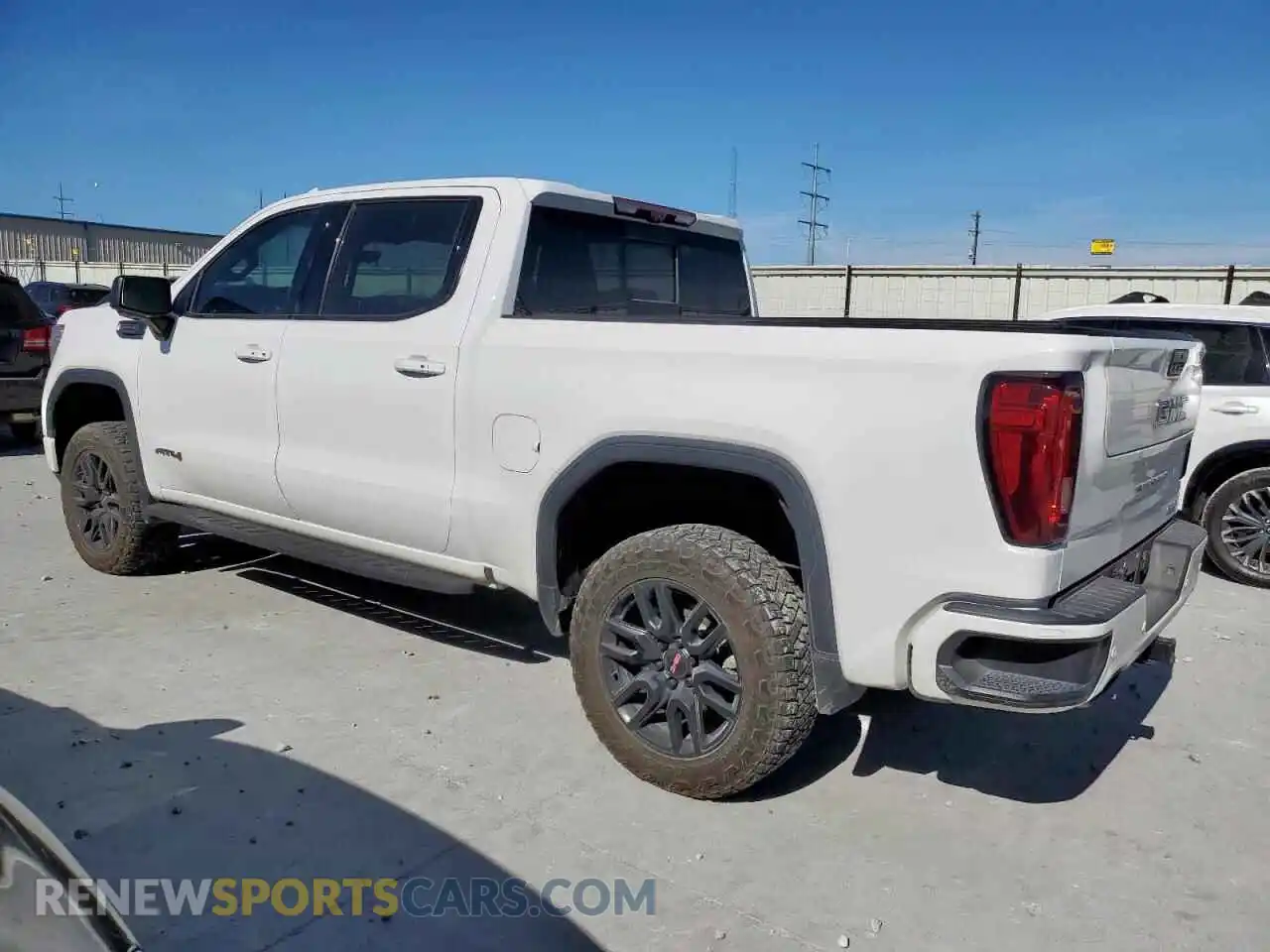 2 Photograph of a damaged car 3GTP9EEL5MG186091 GMC SIERRA 2021