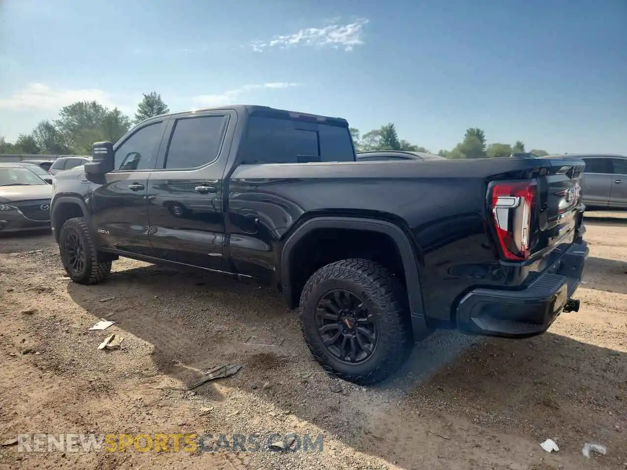 2 Photograph of a damaged car 3GTP9EEL6MG157506 GMC SIERRA 2021