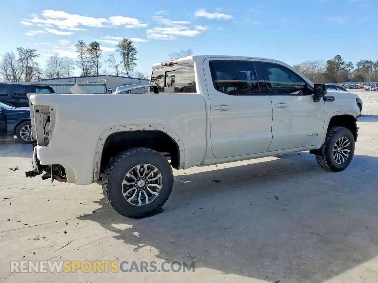 3 fotografías del automóvil dañado 3GTP9EEL6MG296356 GMC SIERRA 2021
