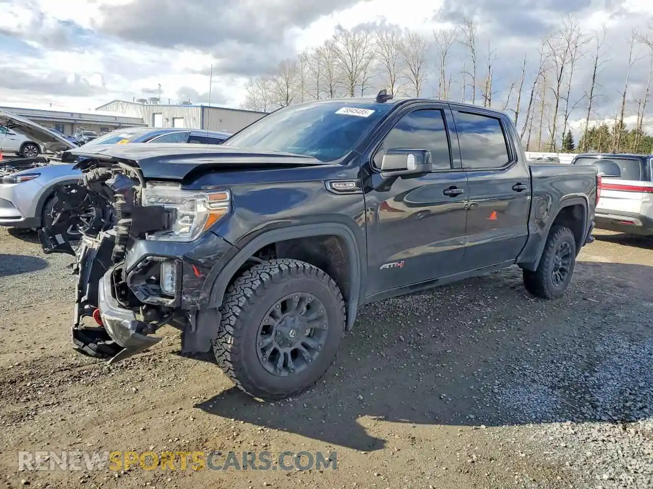 1 Photograph of a damaged car 3GTP9EEL6MG479109 GMC SIERRA 2021