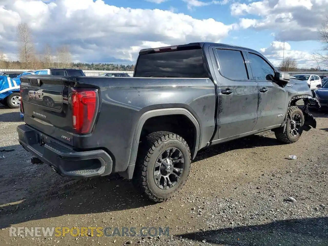 3 Photograph of a damaged car 3GTP9EEL6MG479109 GMC SIERRA 2021