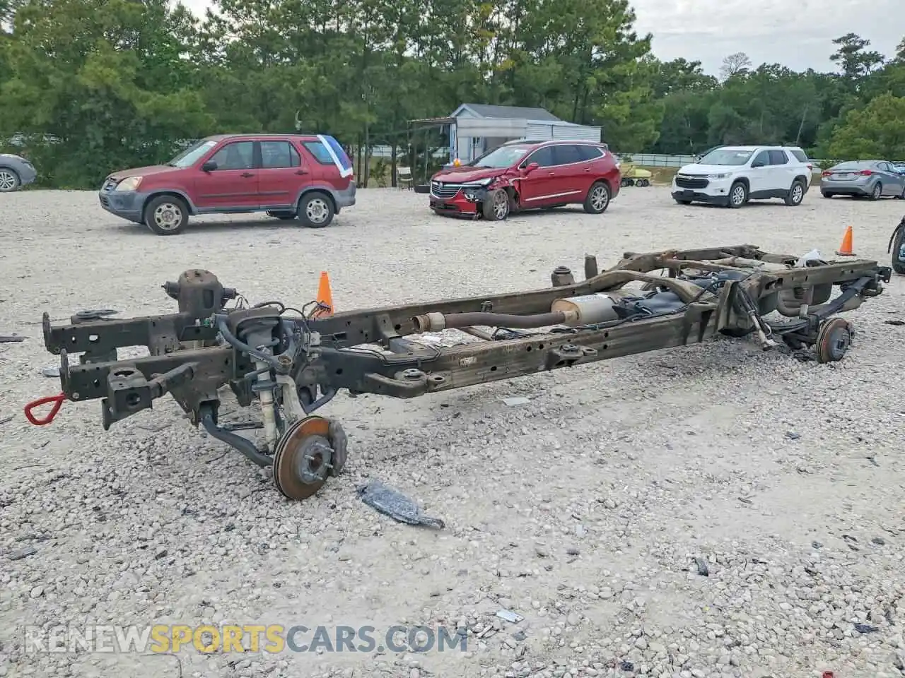 1 Photograph of a damaged car 3GTP9EEL8MG192323 GMC SIERRA 2021