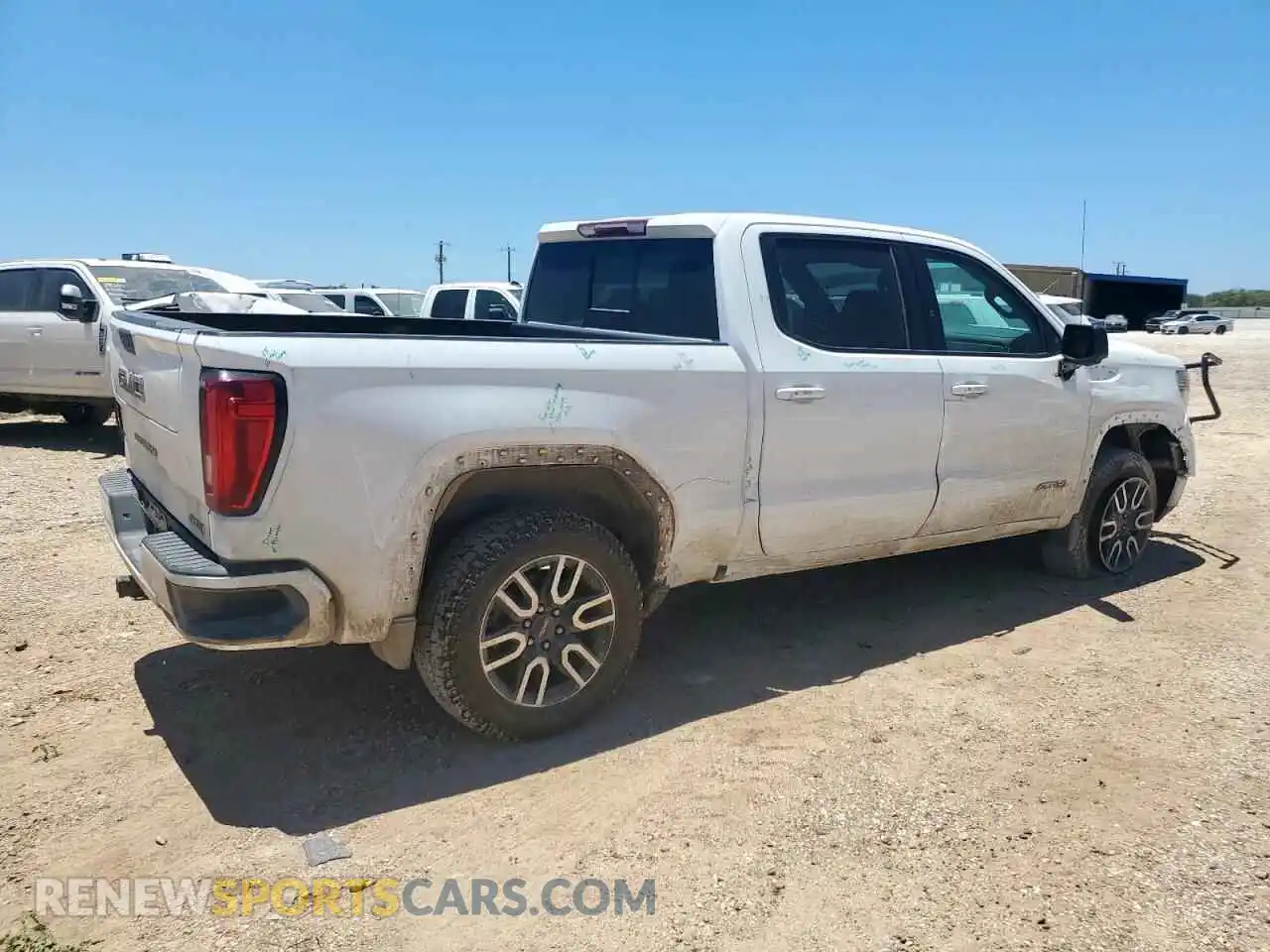 3 Photograph of a damaged car 3GTP9EEL9MG359854 GMC SIERRA 2021