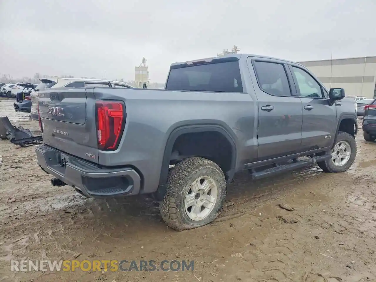 3 Photograph of a damaged car 3GTP9EEL9MG418420 GMC SIERRA 2021