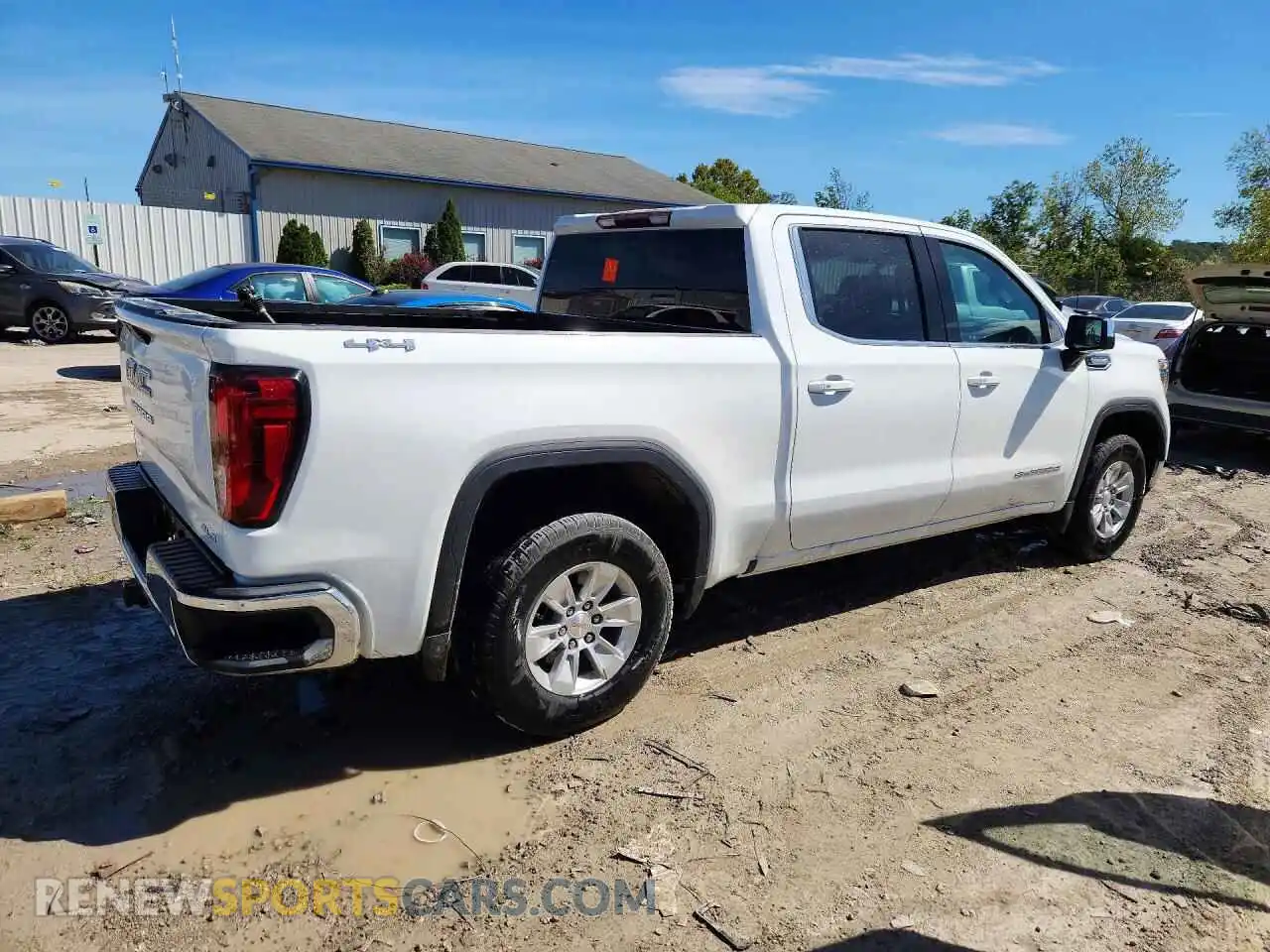 3 fotografías del automóvil dañado 3GTU9BED0MG197820 GMC SIERRA 2021