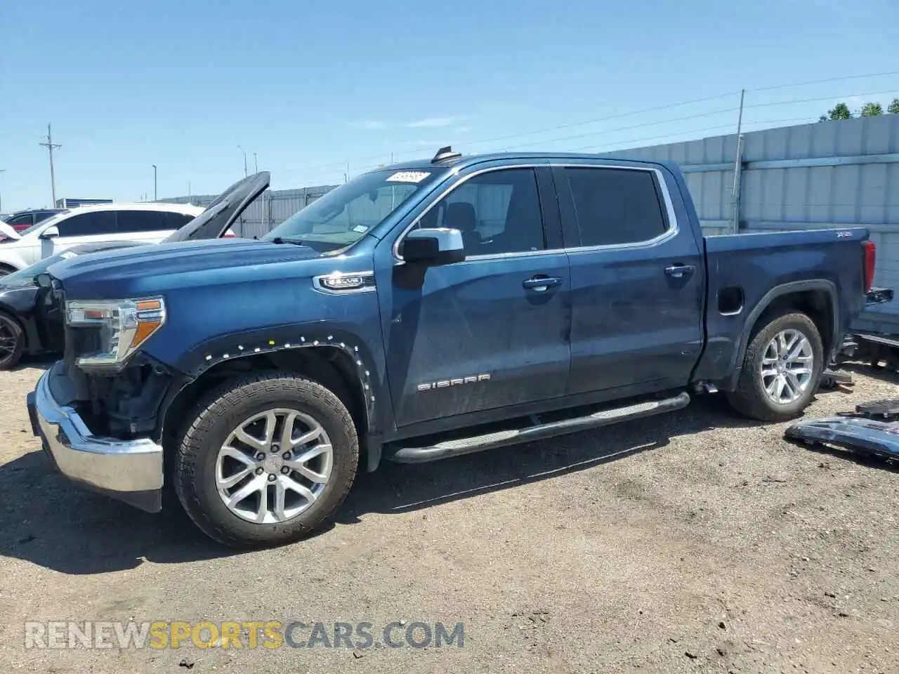 1 Photograph of a damaged car 3GTU9BED1MG264229 GMC SIERRA 2021