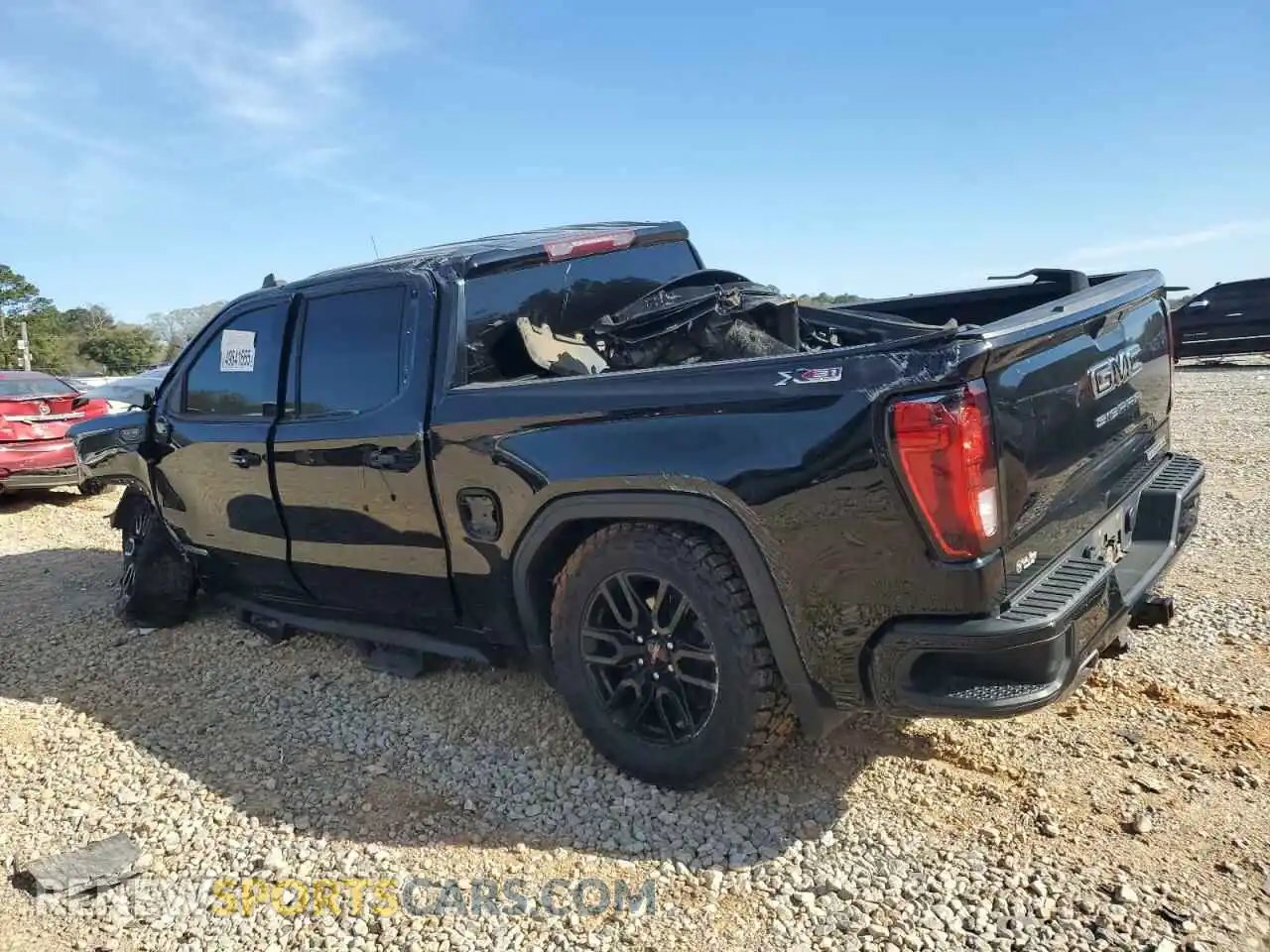 2 Photograph of a damaged car 3GTU9CED2MG202022 GMC SIERRA 2021