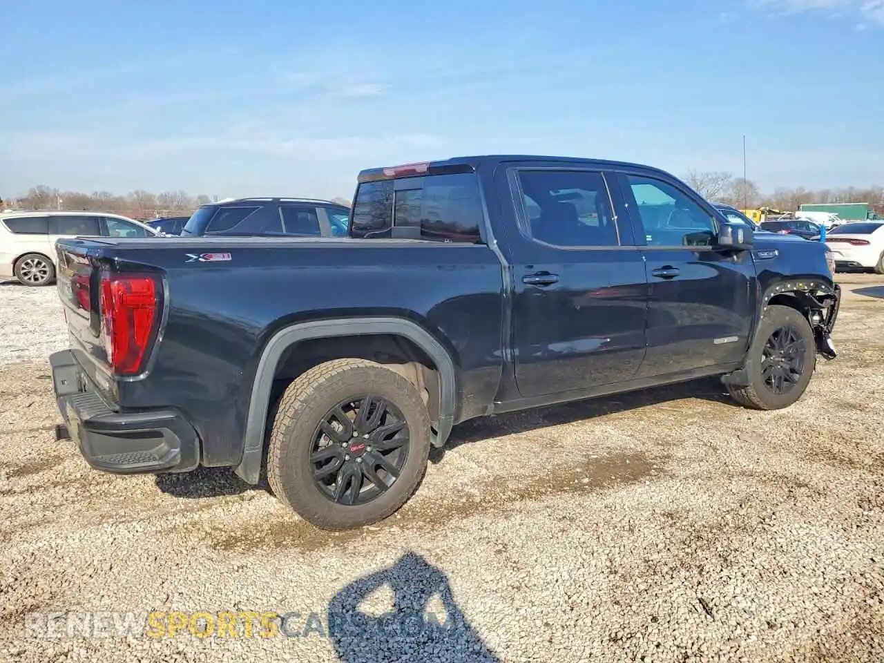 3 Photograph of a damaged car 3GTU9CED3MG252377 GMC SIERRA 2021