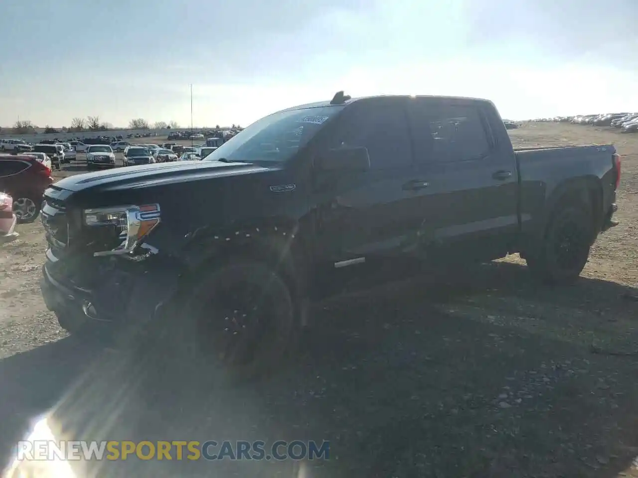 1 Photograph of a damaged car 3GTU9CED3MG439893 GMC SIERRA 2021
