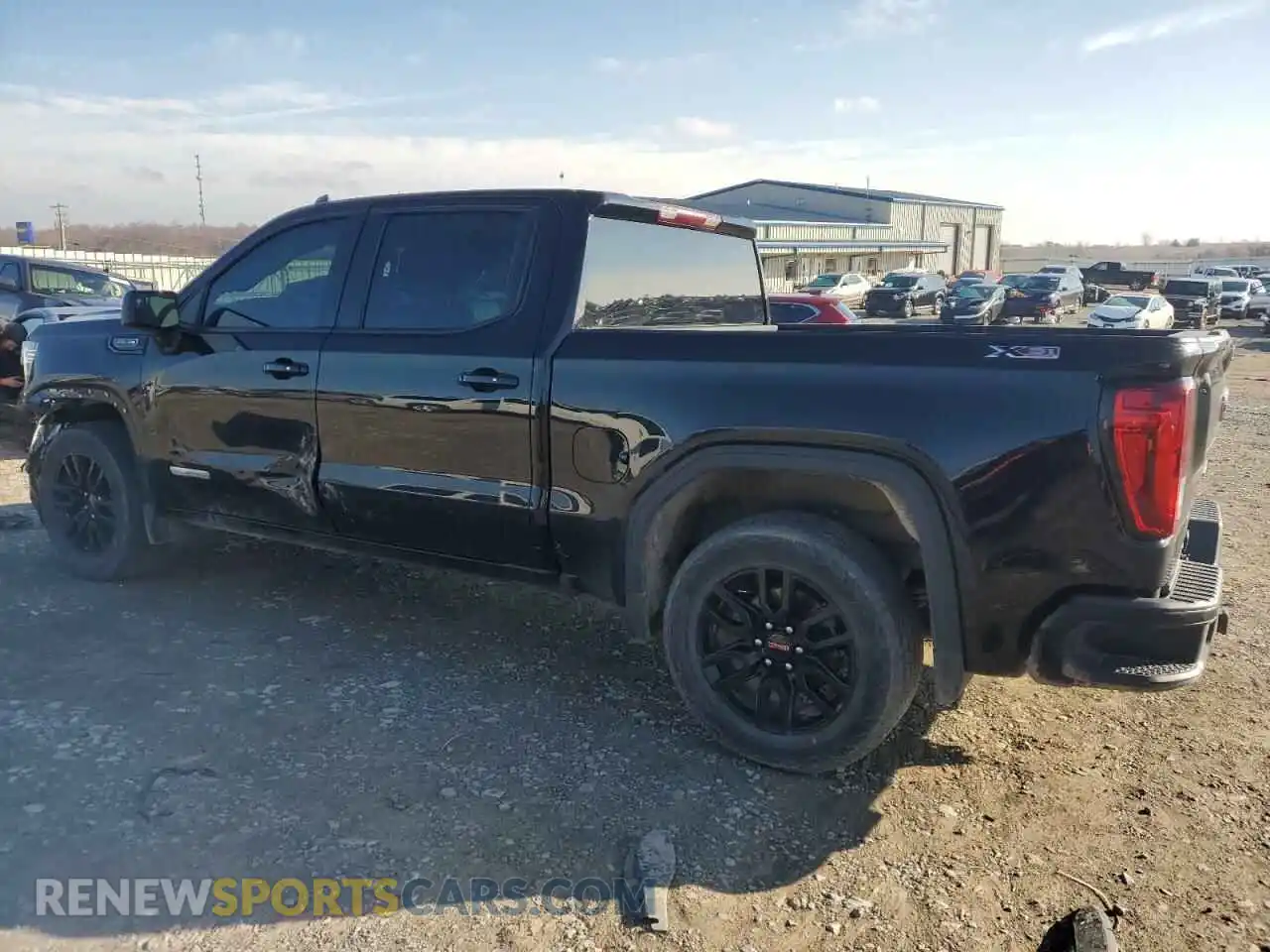 2 Photograph of a damaged car 3GTU9CED3MG439893 GMC SIERRA 2021