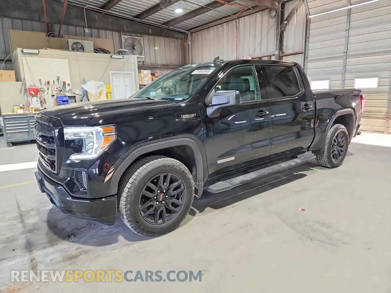 1 Photograph of a damaged car 3GTU9CED4MG455732 GMC SIERRA 2021