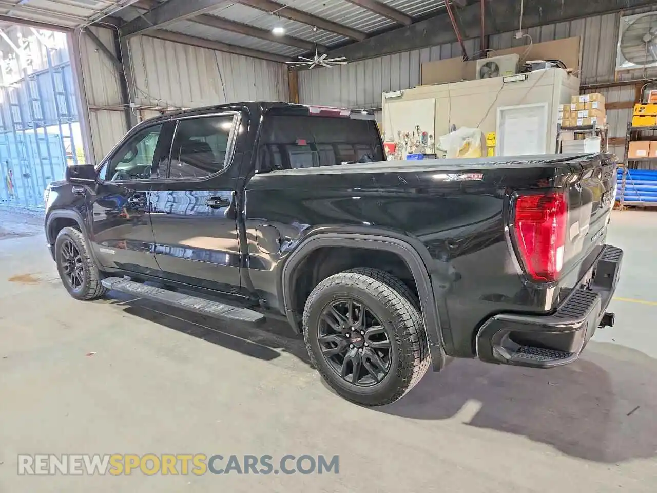 2 Photograph of a damaged car 3GTU9CED4MG455732 GMC SIERRA 2021