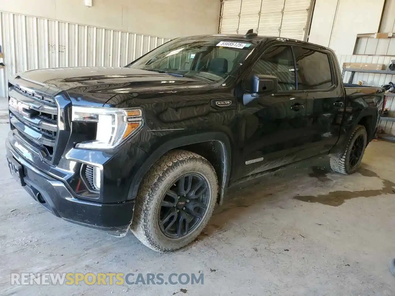 1 Photograph of a damaged car 3GTU9CED5MG215007 GMC SIERRA 2021