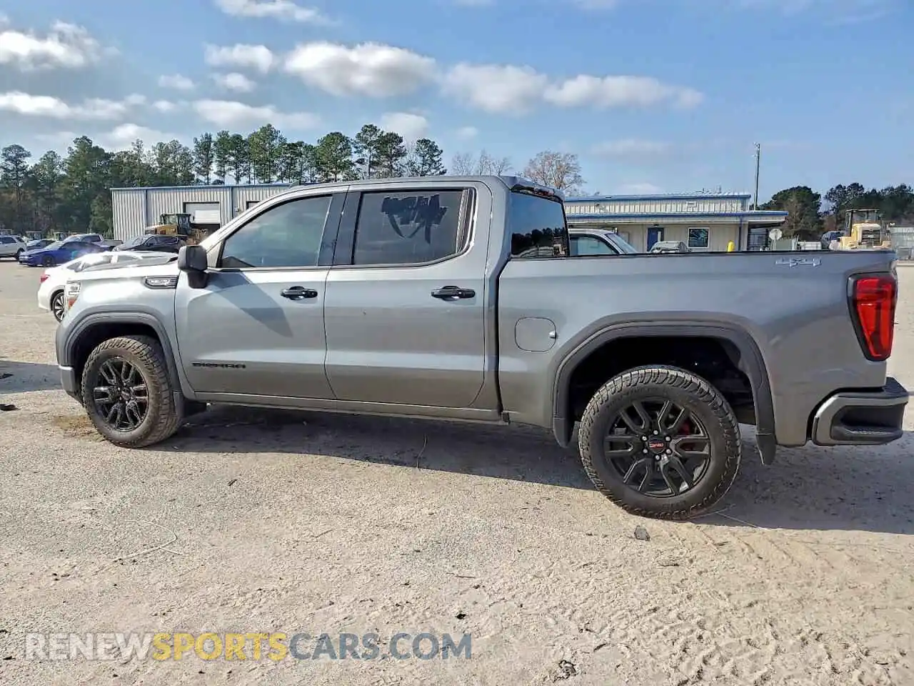 2 Photograph of a damaged car 3GTU9CED5MG470224 GMC SIERRA 2021