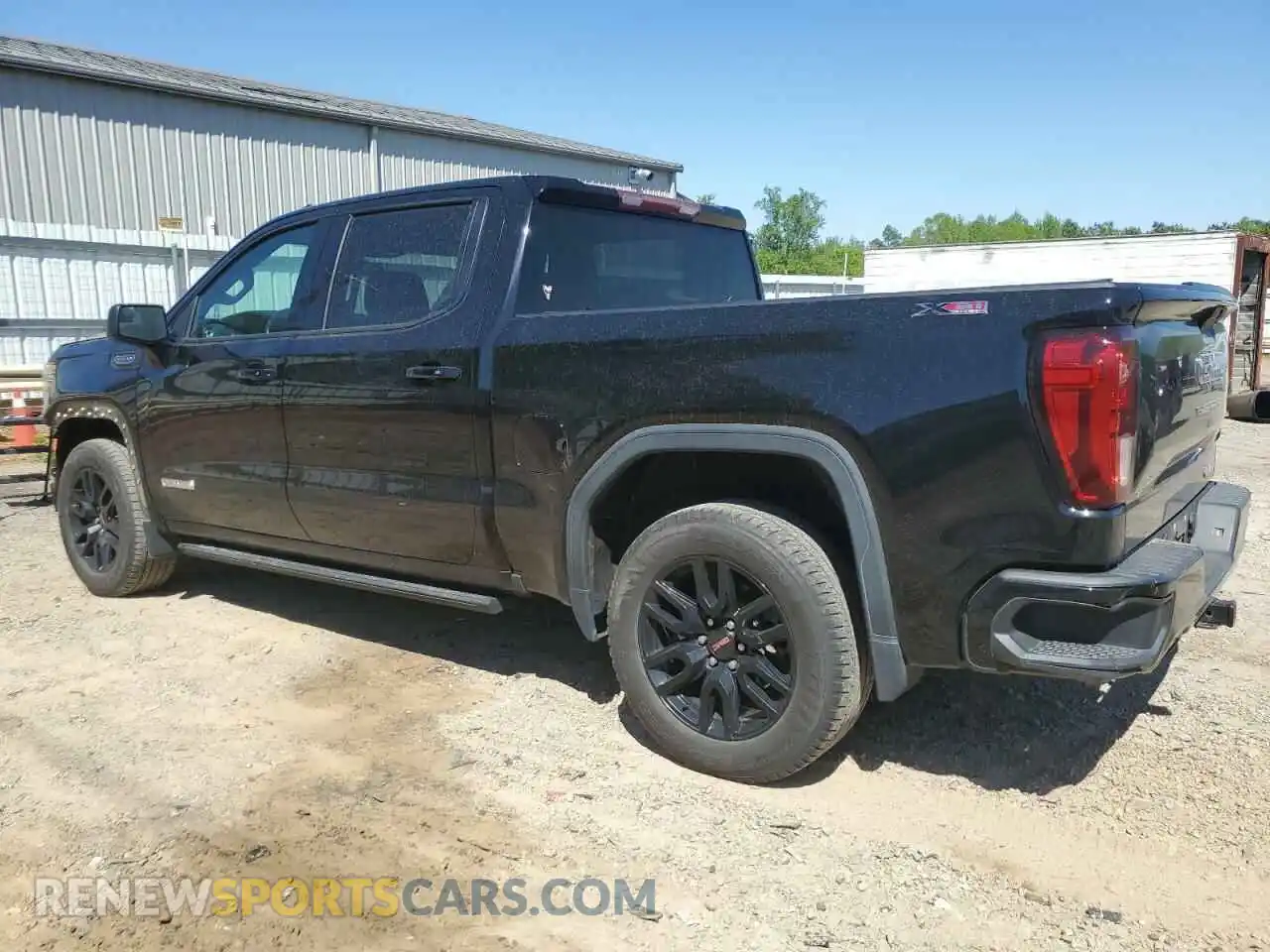 2 fotografías del automóvil dañado 3GTU9CED8MG190443 GMC SIERRA 2021