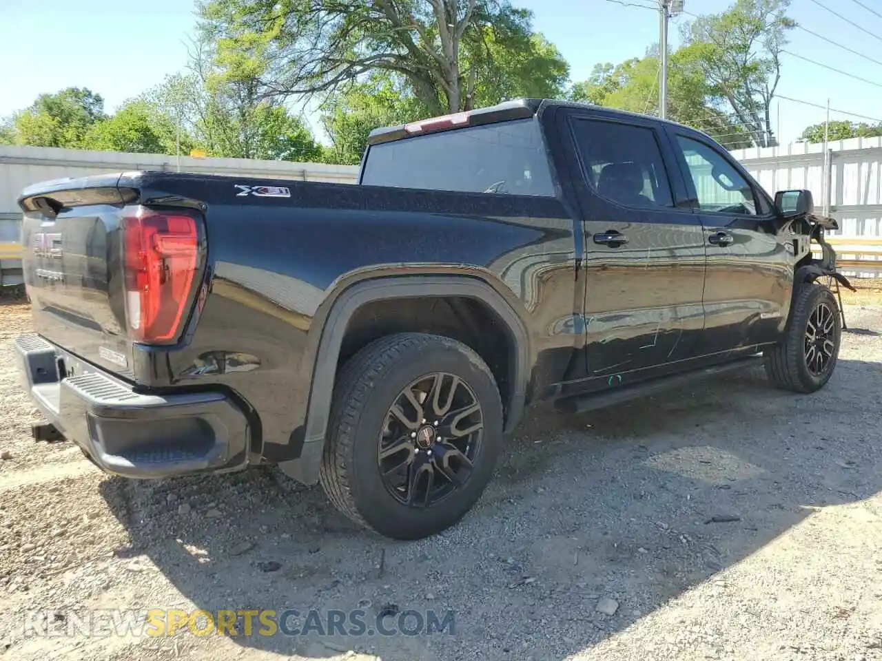 3 fotografías del automóvil dañado 3GTU9CED8MG190443 GMC SIERRA 2021