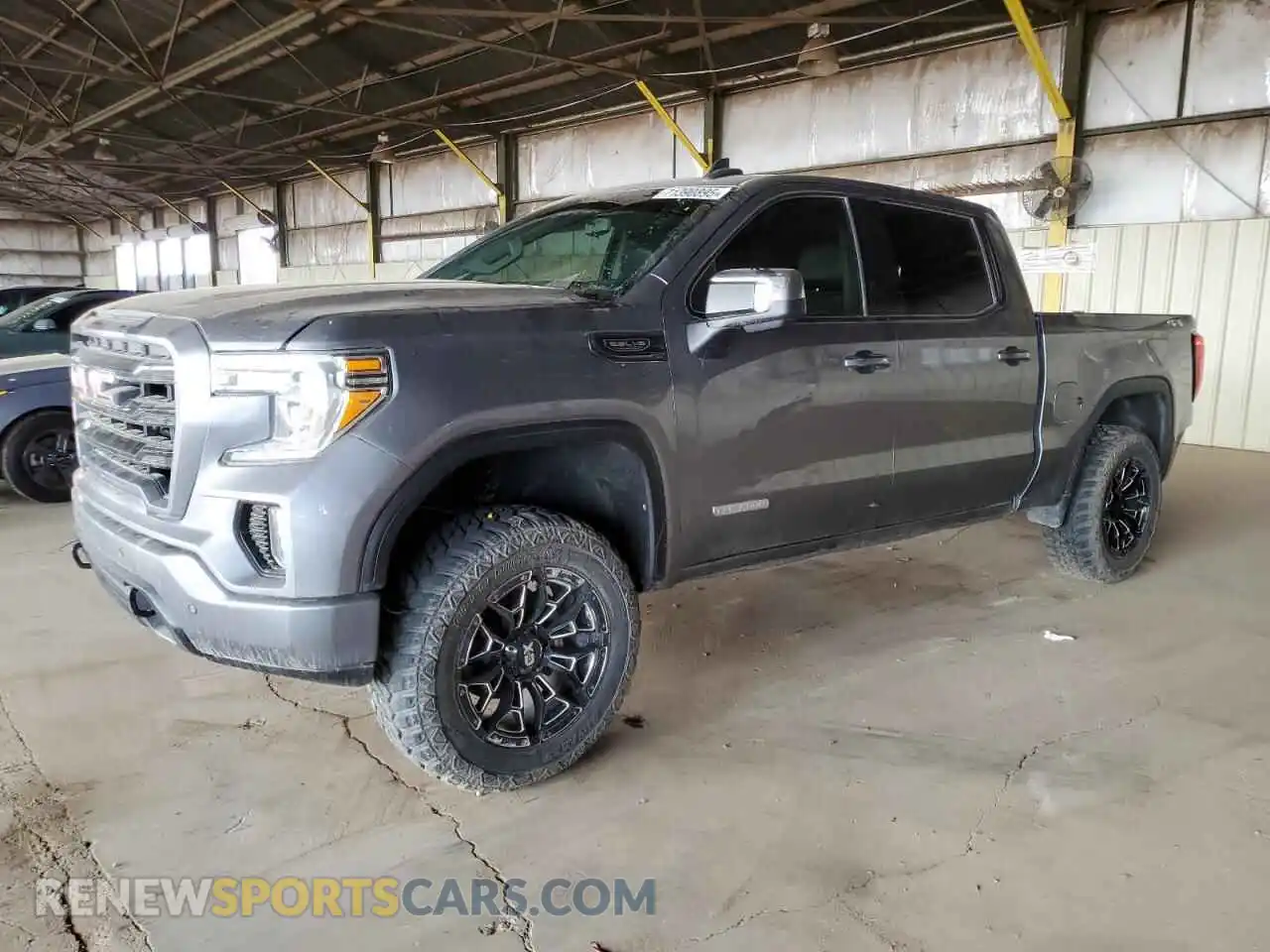 1 Photograph of a damaged car 3GTU9CED8MG252715 GMC SIERRA 2021