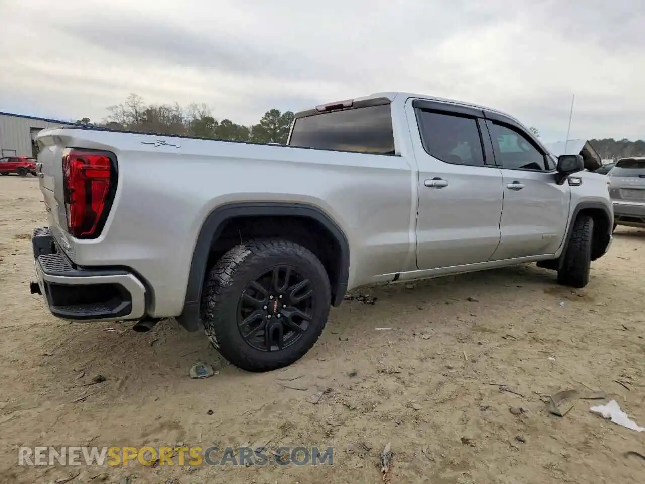 3 Photograph of a damaged car 3GTU9CET2MG436202 GMC SIERRA 2021