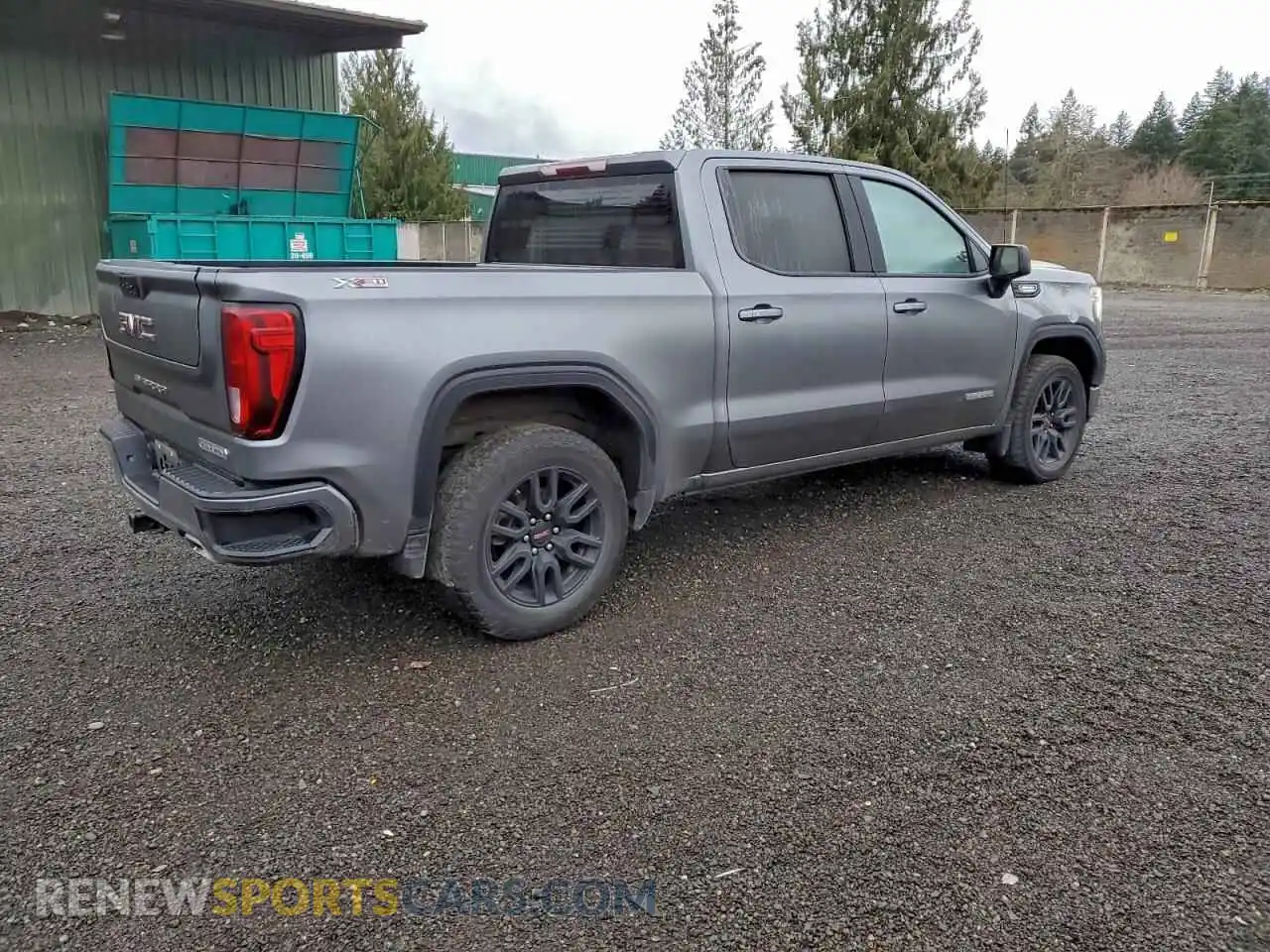 3 Photograph of a damaged car 3GTU9CET3MG436452 GMC SIERRA 2021