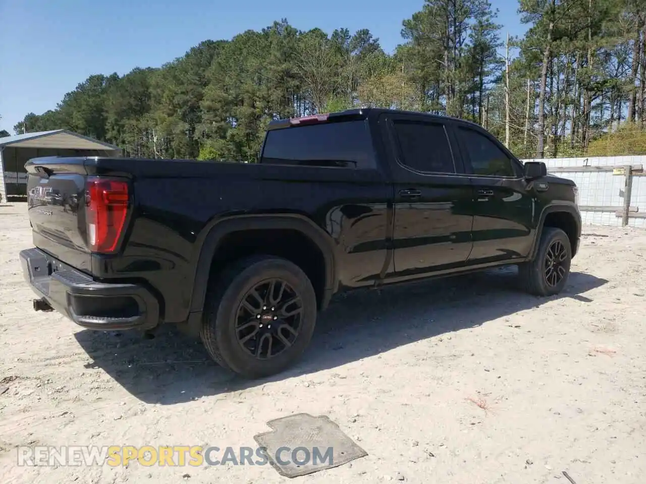 3 fotografías del automóvil dañado 3GTU9CET4MG219377 GMC SIERRA 2021