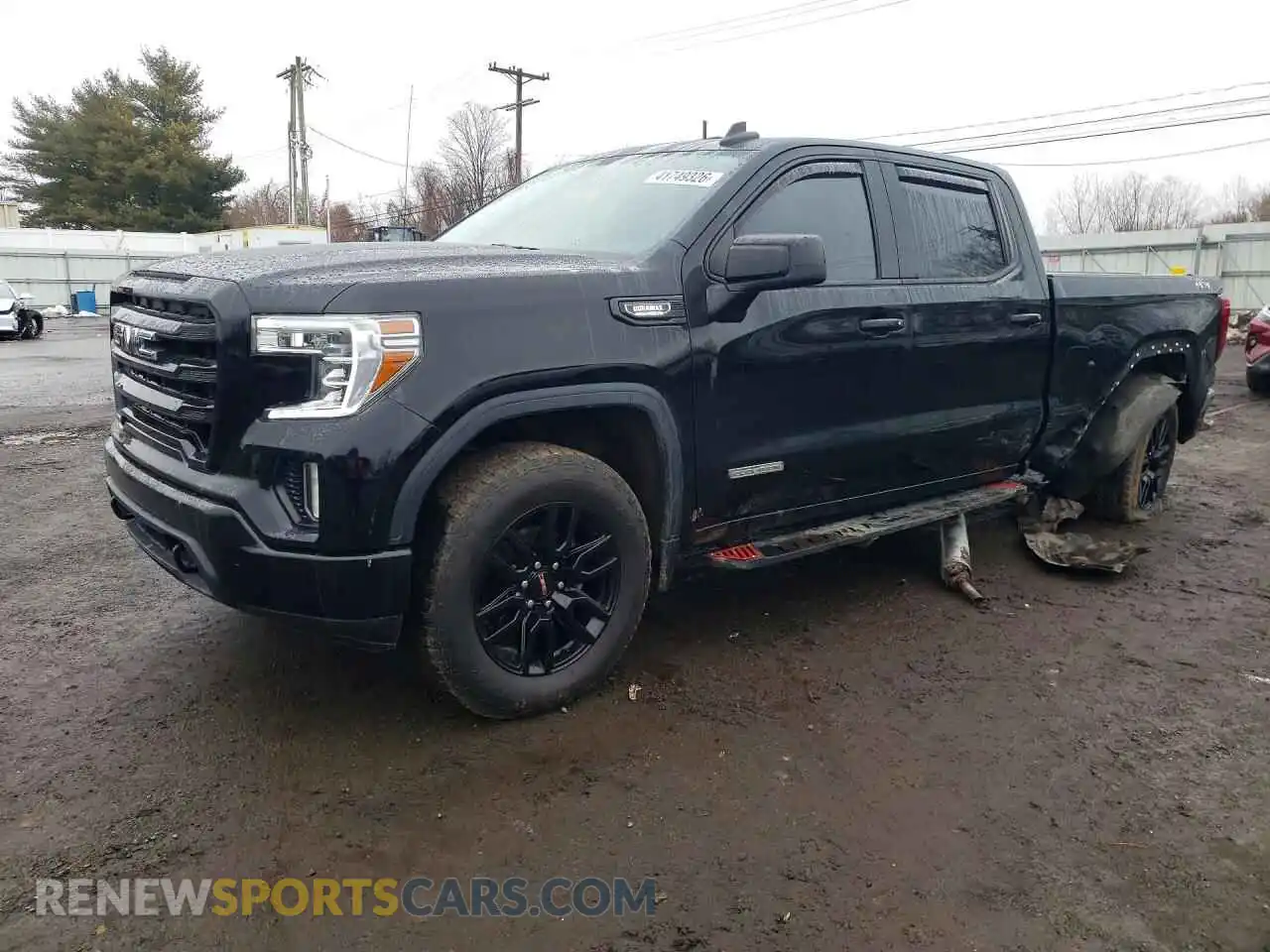 1 Photograph of a damaged car 3GTU9CET4MG265002 GMC SIERRA 2021