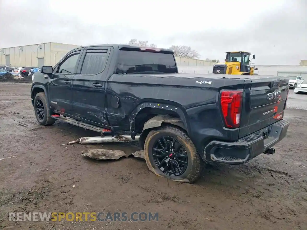 2 Photograph of a damaged car 3GTU9CET4MG265002 GMC SIERRA 2021