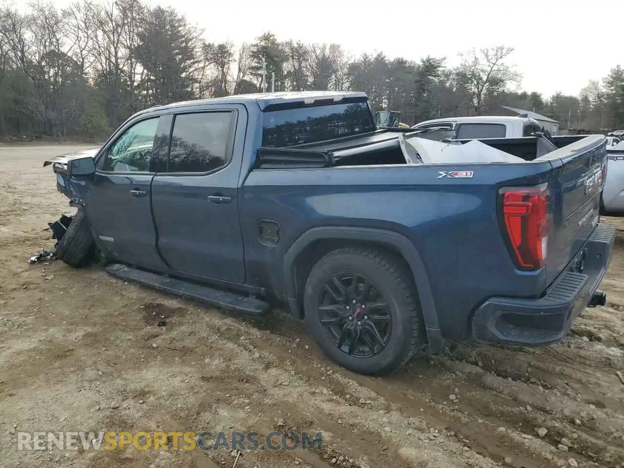 2 Photograph of a damaged car 3GTU9CET5MG361186 GMC SIERRA 2021