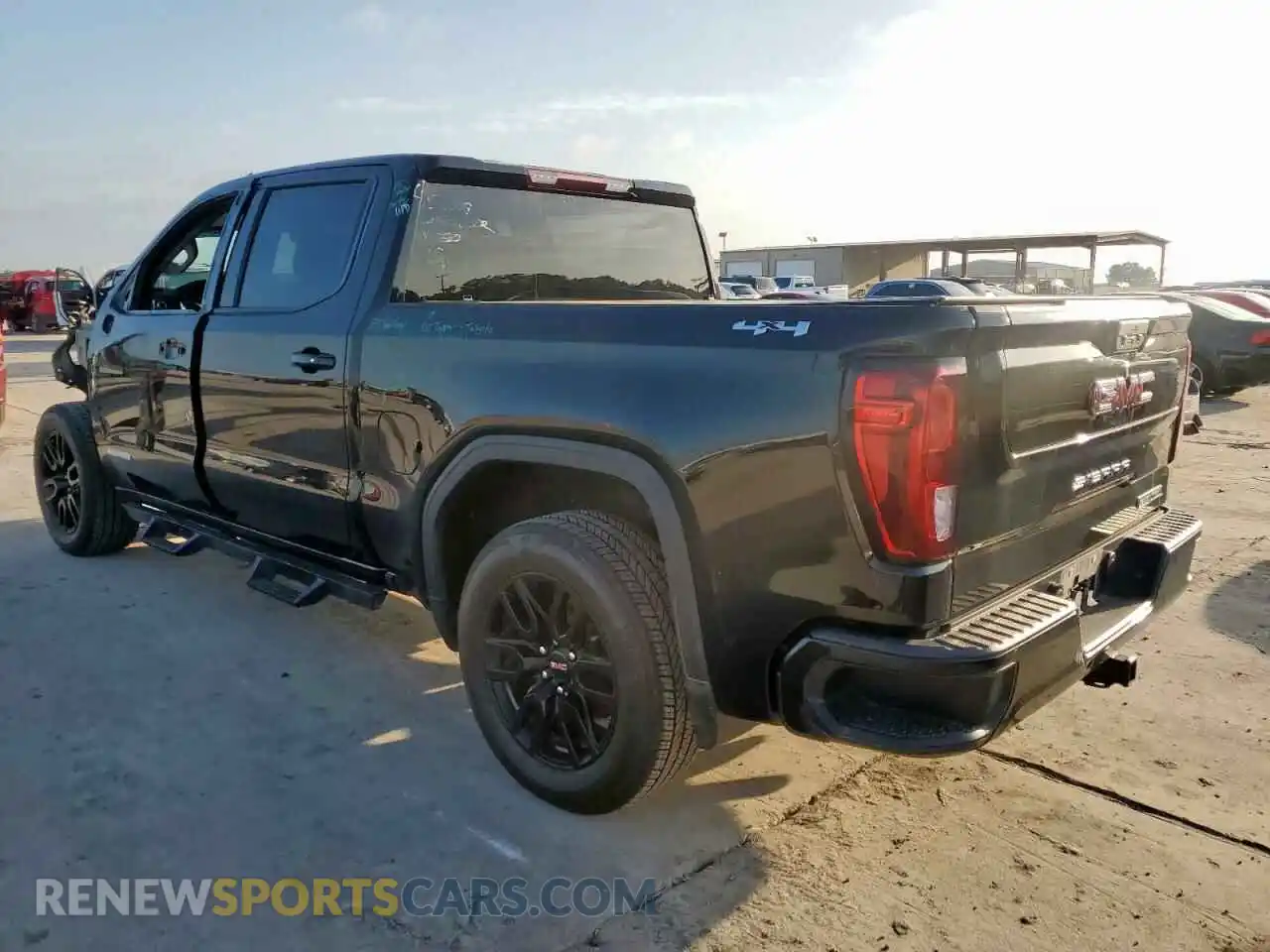 2 Photograph of a damaged car 3GTU9CET6MG439894 GMC SIERRA 2021