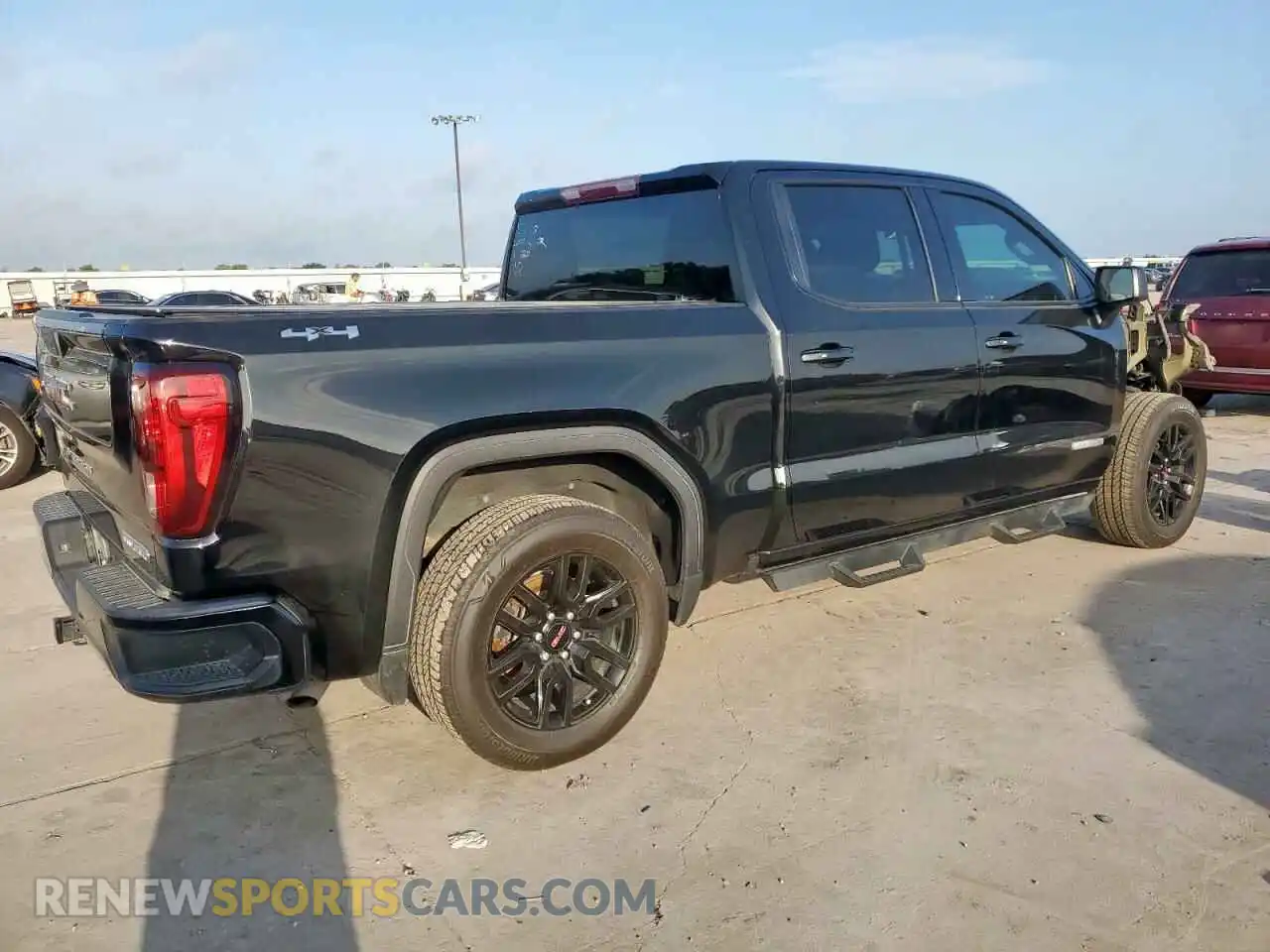 3 Photograph of a damaged car 3GTU9CET6MG439894 GMC SIERRA 2021