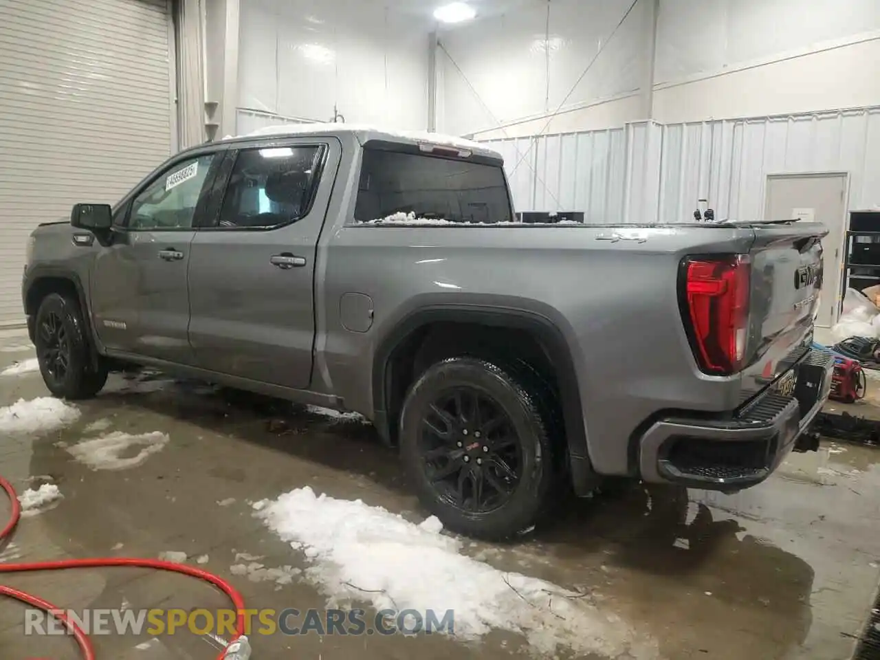 2 Photograph of a damaged car 3GTU9CET8MG164643 GMC SIERRA 2021