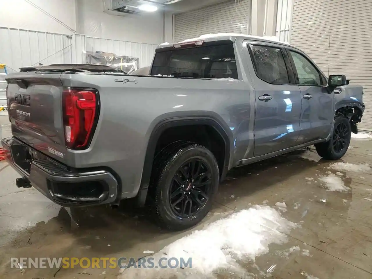 3 Photograph of a damaged car 3GTU9CET8MG164643 GMC SIERRA 2021