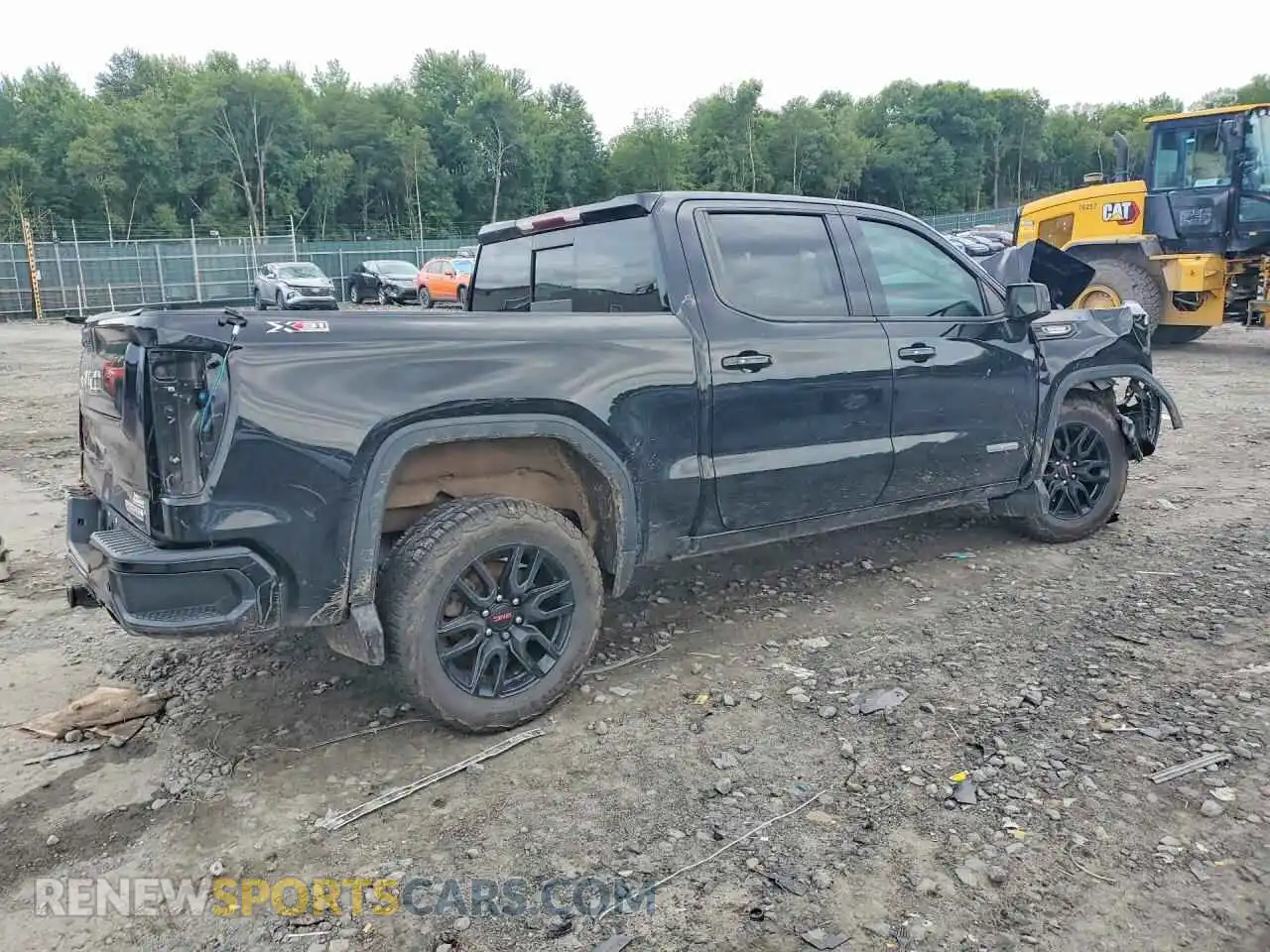 3 Photograph of a damaged car 3GTU9CETXMG237298 GMC SIERRA 2021
