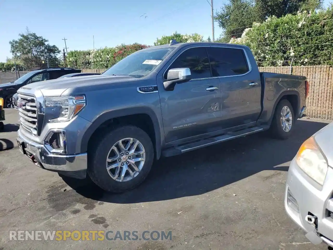 1 Photograph of a damaged car 3GTU9DED1MG160271 GMC SIERRA 2021
