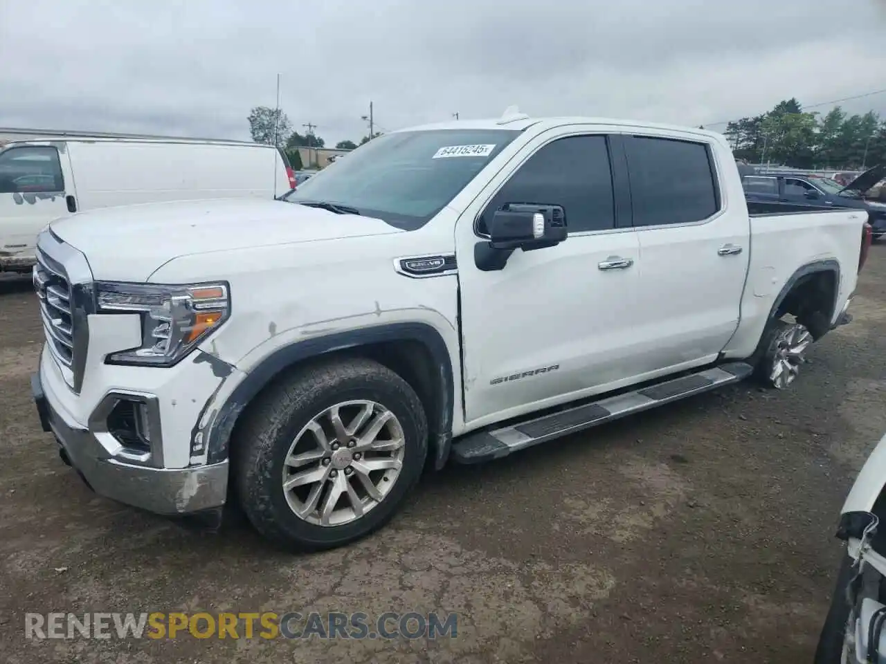 1 Photograph of a damaged car 3GTU9DED2MG406213 GMC SIERRA 2021