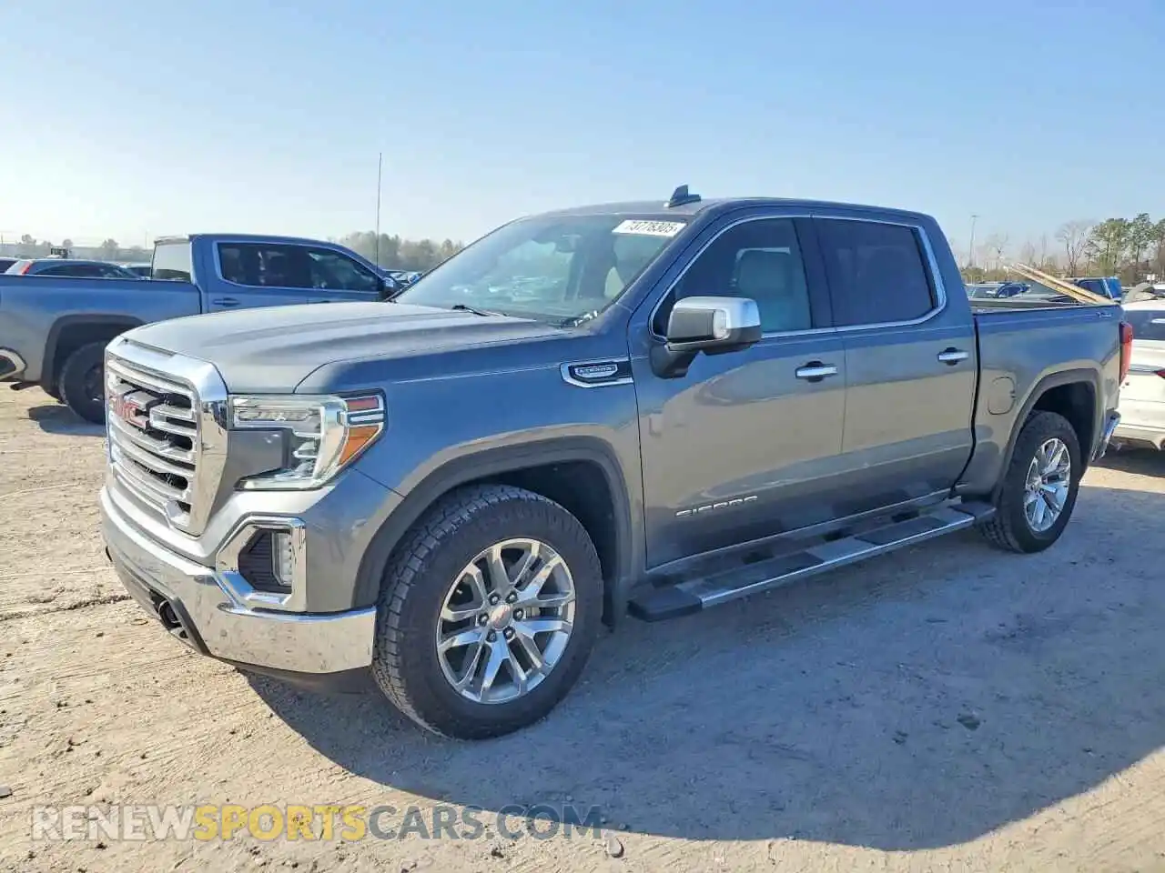 1 Photograph of a damaged car 3GTU9DED2MG417941 GMC SIERRA 2021