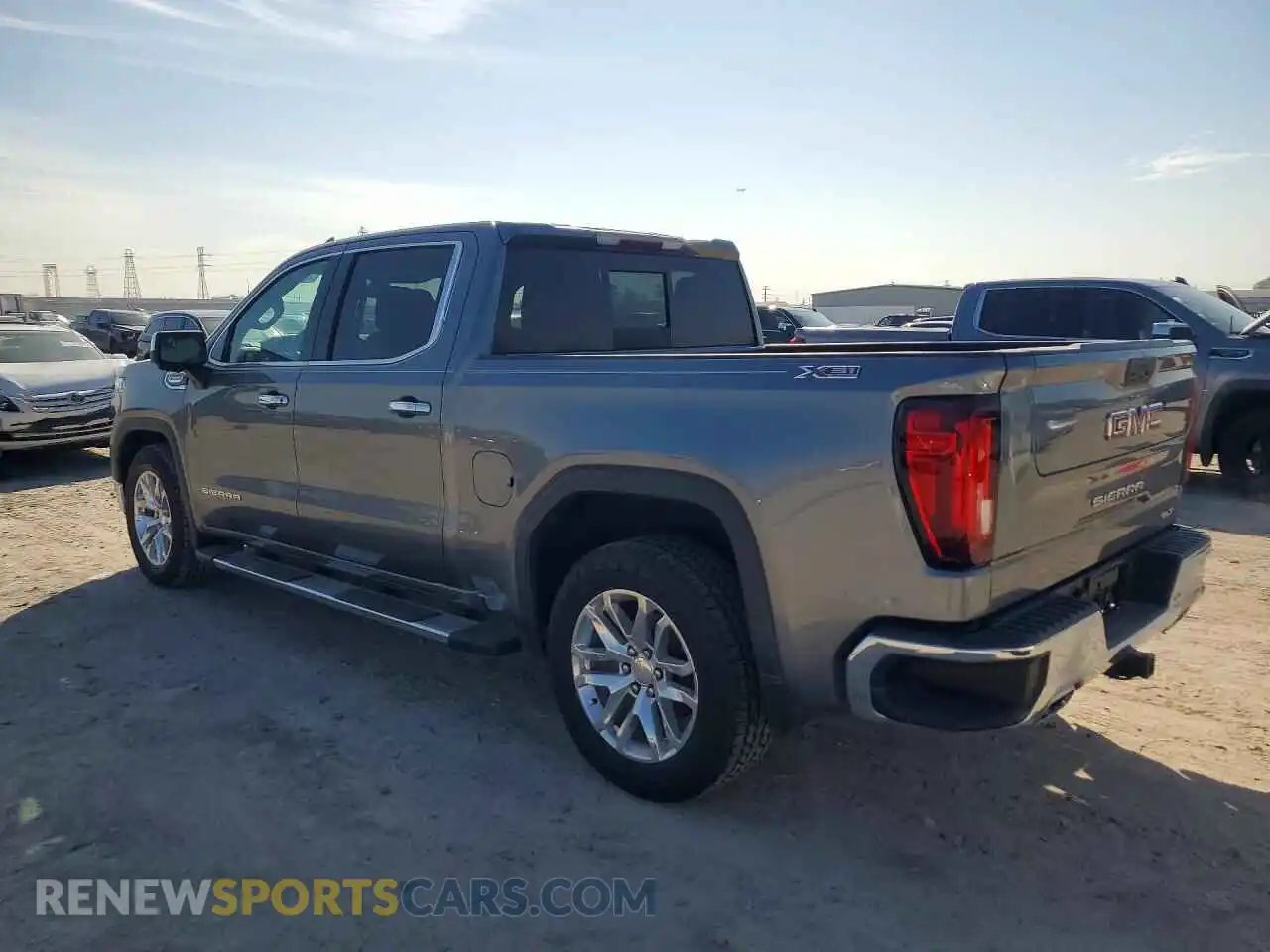 2 Photograph of a damaged car 3GTU9DED2MG417941 GMC SIERRA 2021