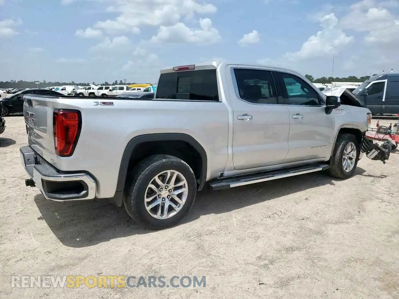 3 Photograph of a damaged car 3GTU9DED4MG201833 GMC SIERRA 2021