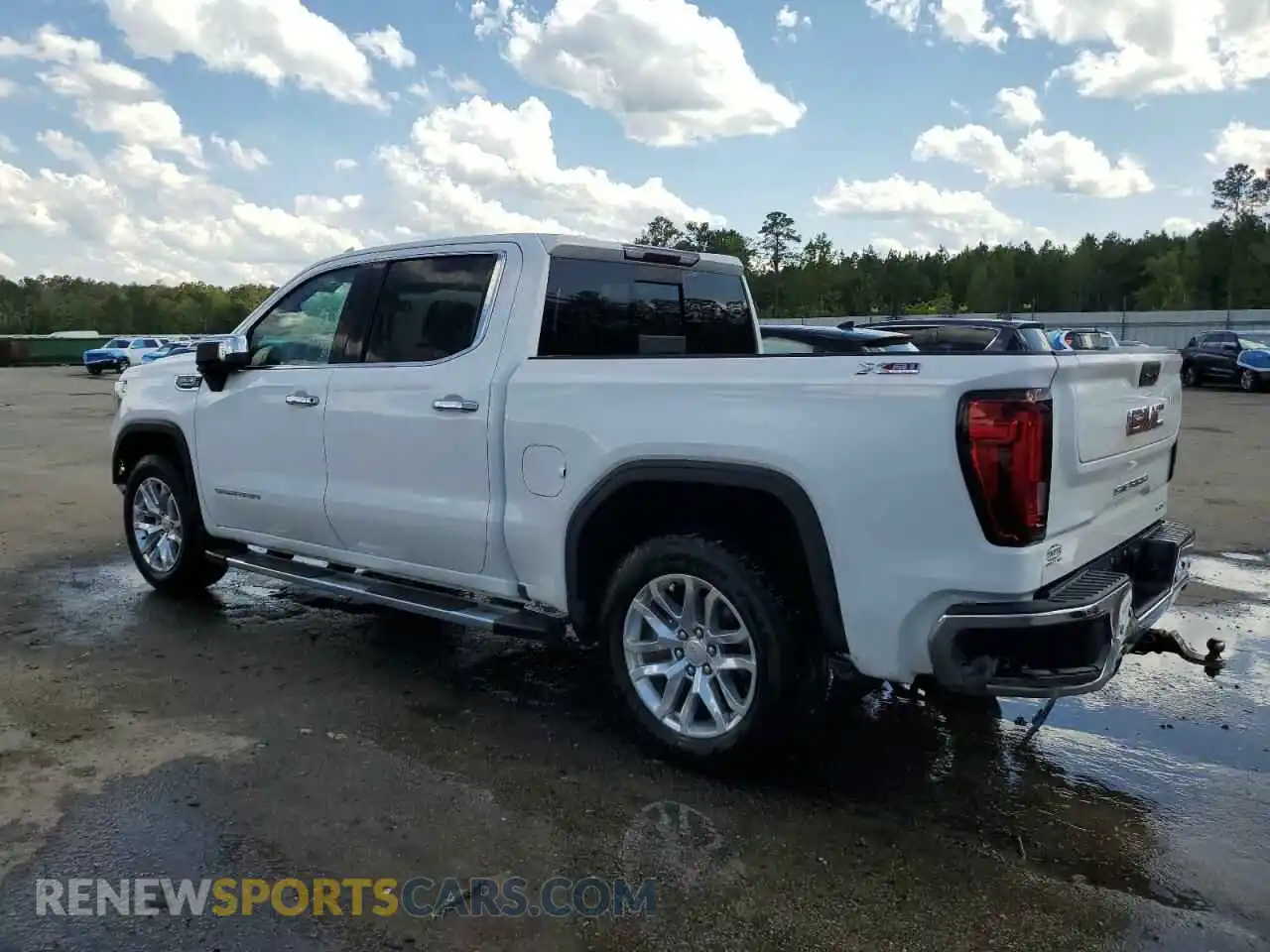 2 Photograph of a damaged car 3GTU9DED4MG235979 GMC SIERRA 2021