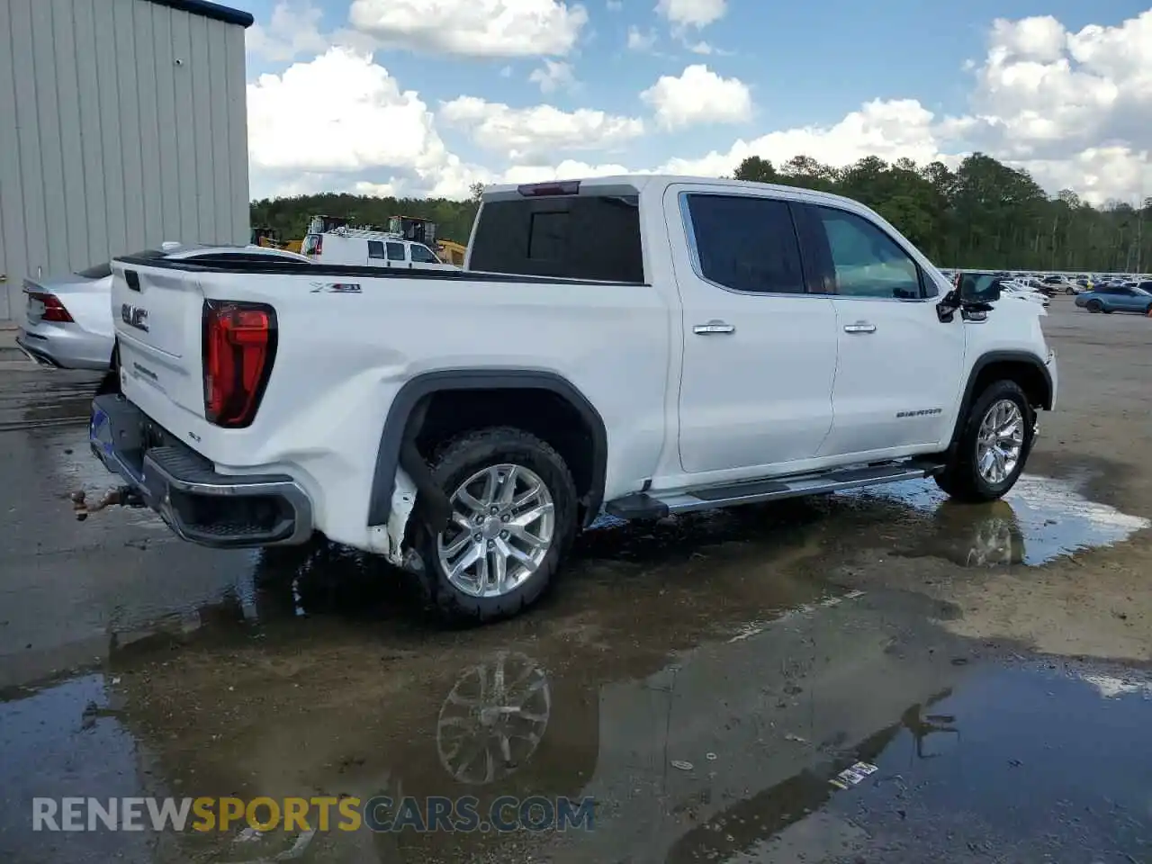 3 Photograph of a damaged car 3GTU9DED4MG235979 GMC SIERRA 2021