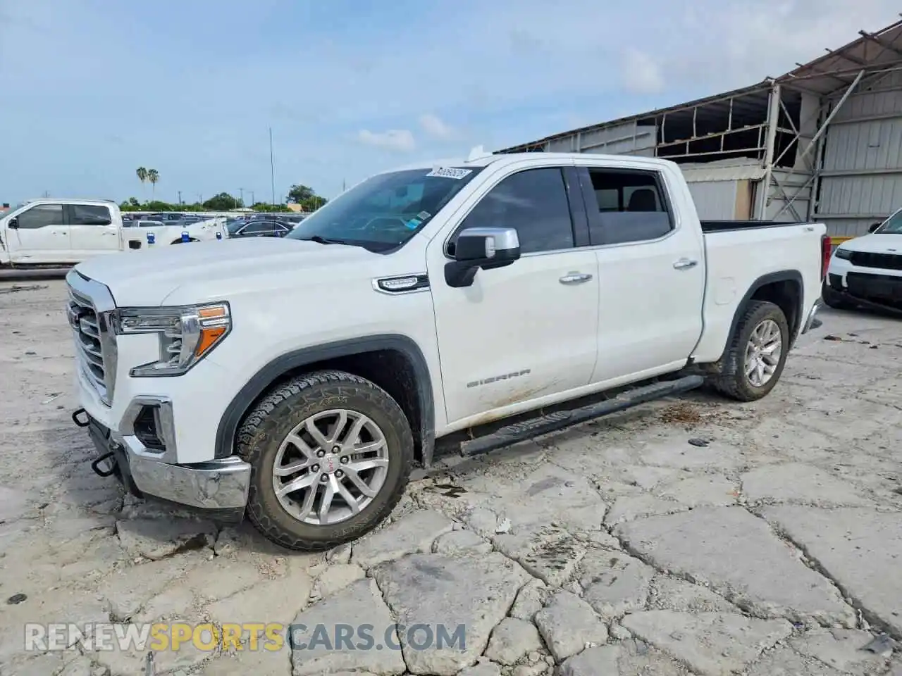 1 Photograph of a damaged car 3GTU9DED5MG109470 GMC SIERRA 2021