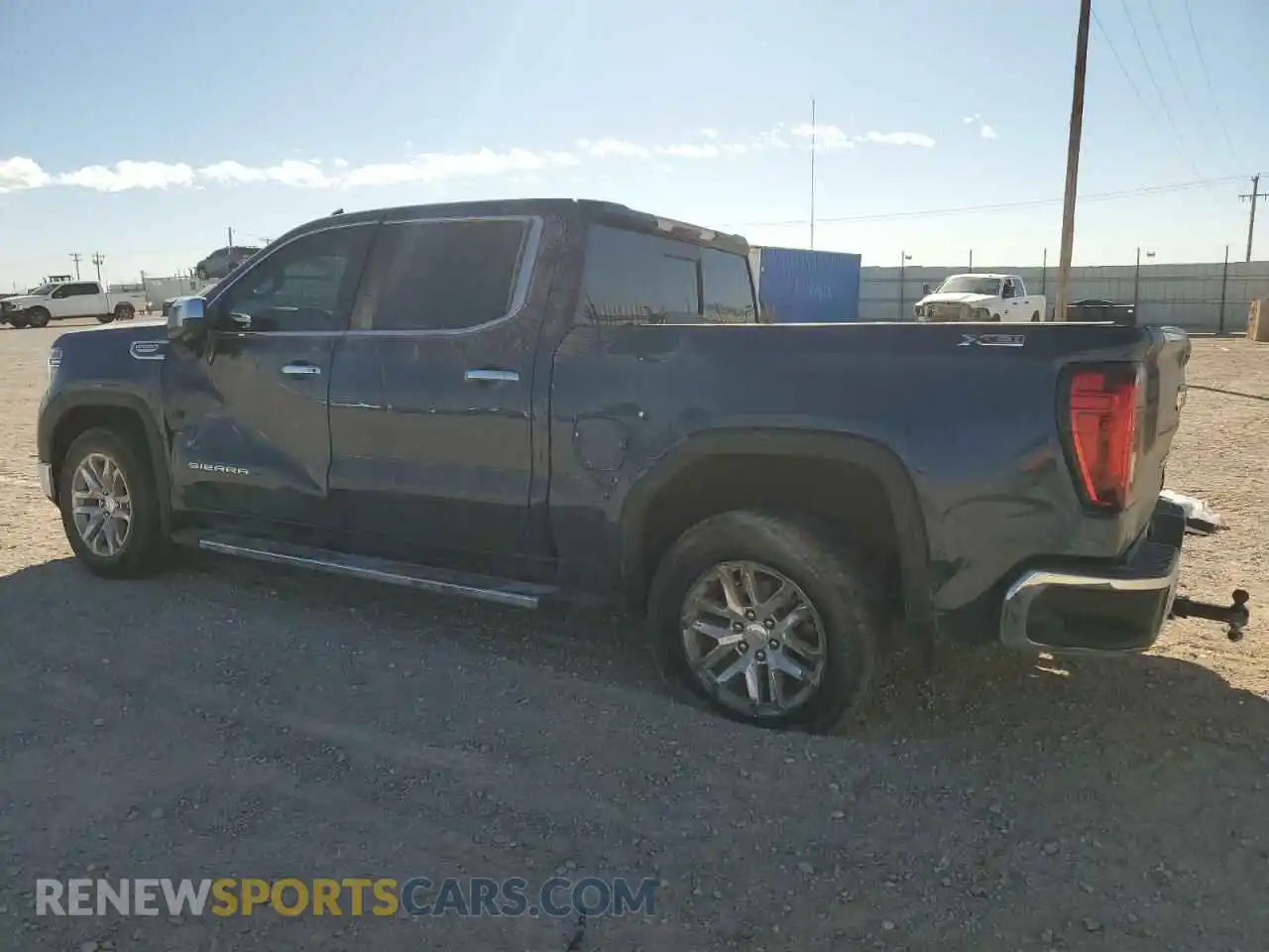 2 Photograph of a damaged car 3GTU9DED5MG124860 GMC SIERRA 2021