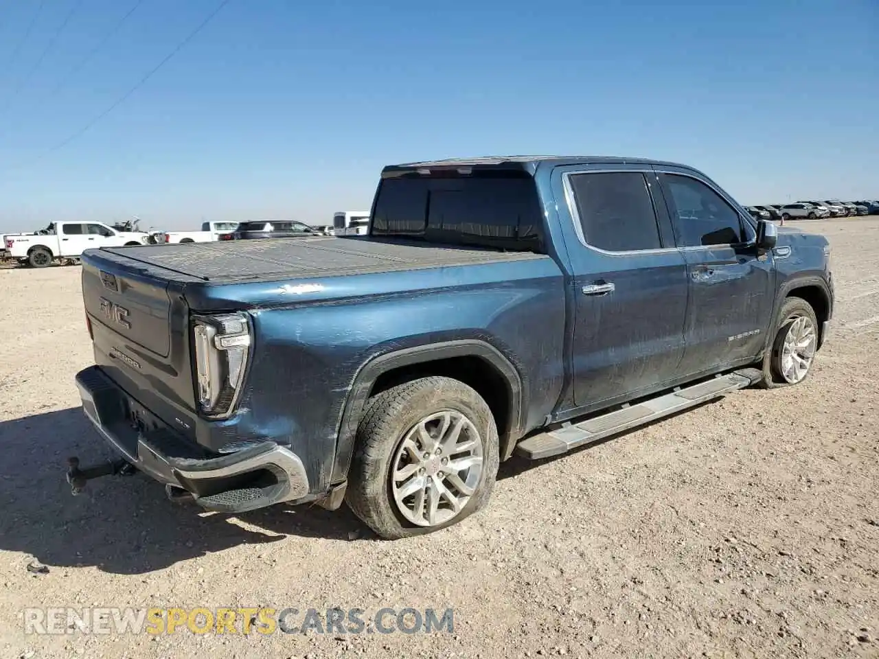 3 Photograph of a damaged car 3GTU9DED5MG124860 GMC SIERRA 2021