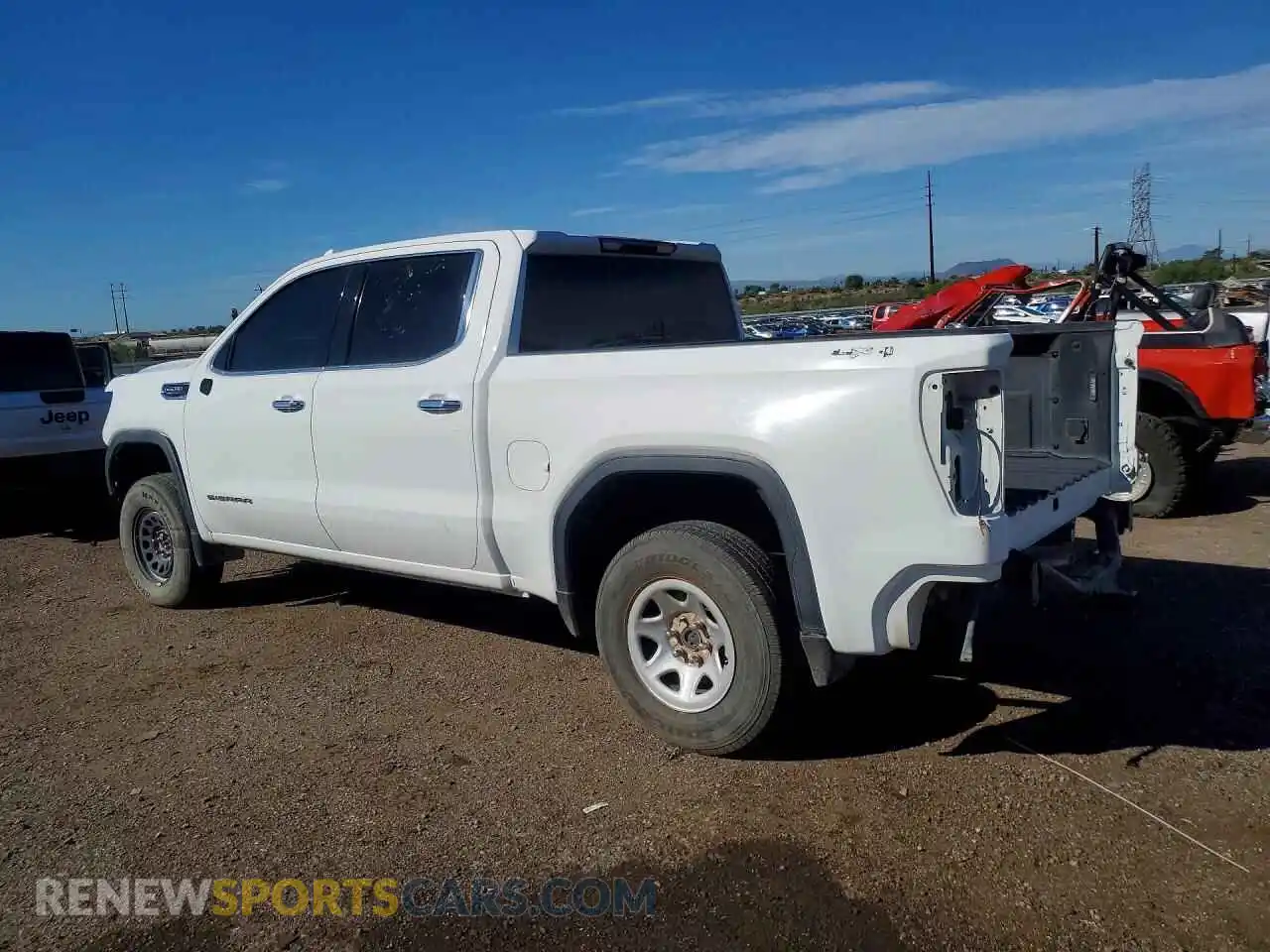 2 Фотография поврежденного автомобиля 3GTU9DED8MG264367 GMC SIERRA 2021
