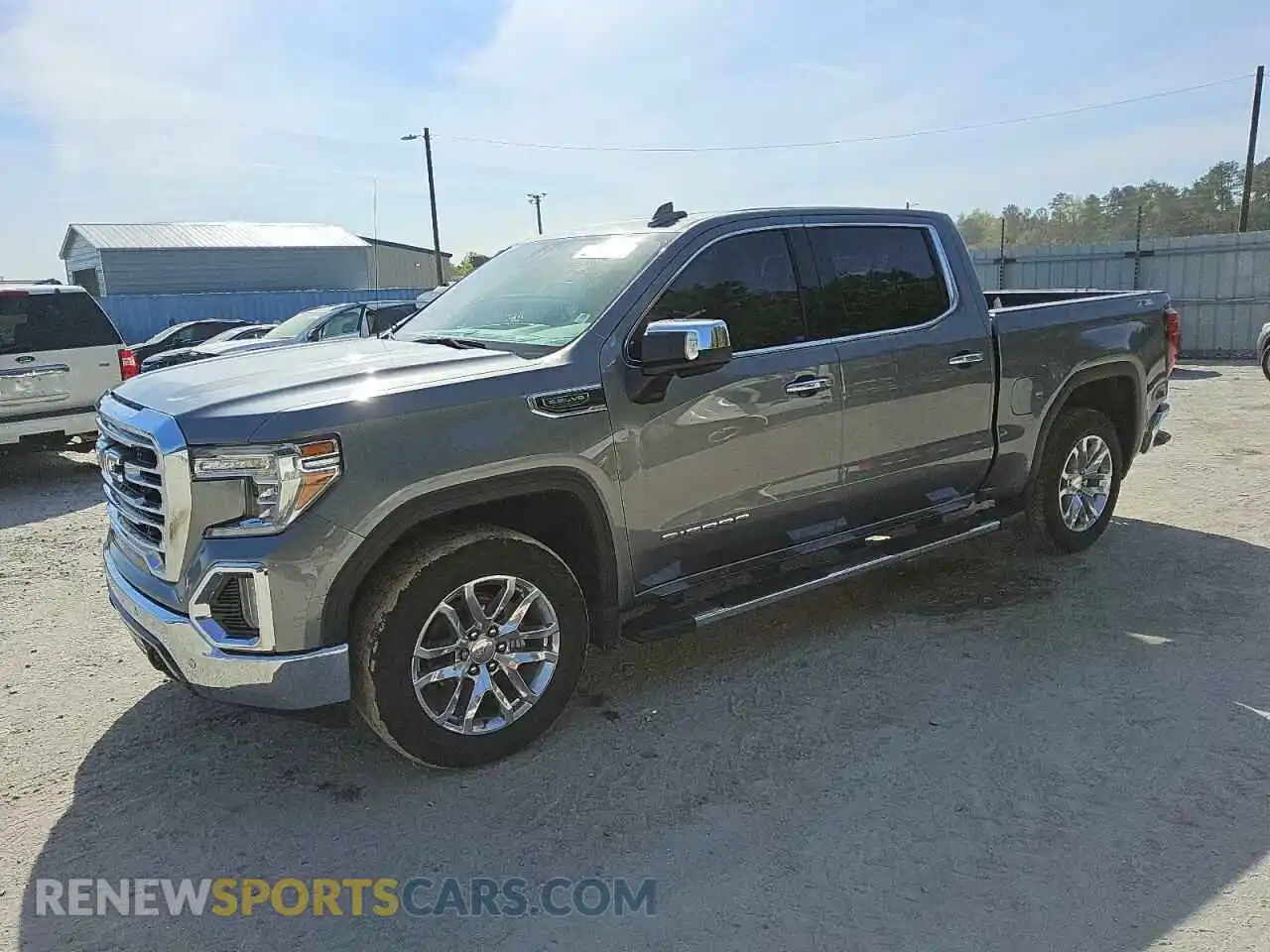 1 Photograph of a damaged car 3GTU9DED9MG320686 GMC SIERRA 2021