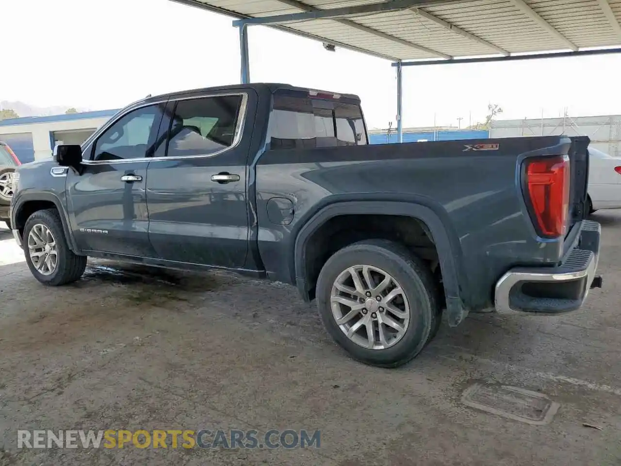 2 Photograph of a damaged car 3GTU9DEDXMG105365 GMC SIERRA 2021