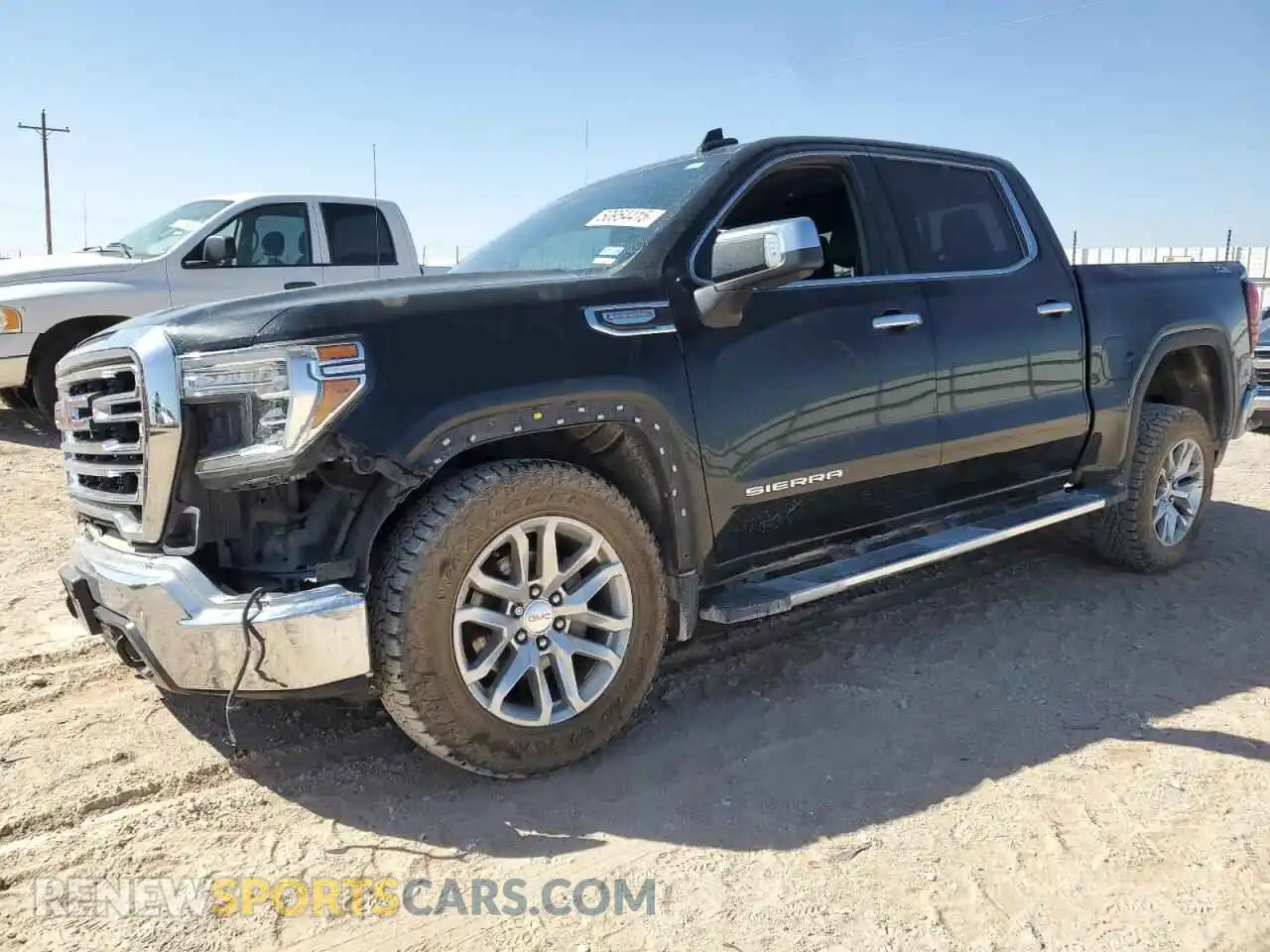 1 Photograph of a damaged car 3GTU9DEDXMG269554 GMC SIERRA 2021